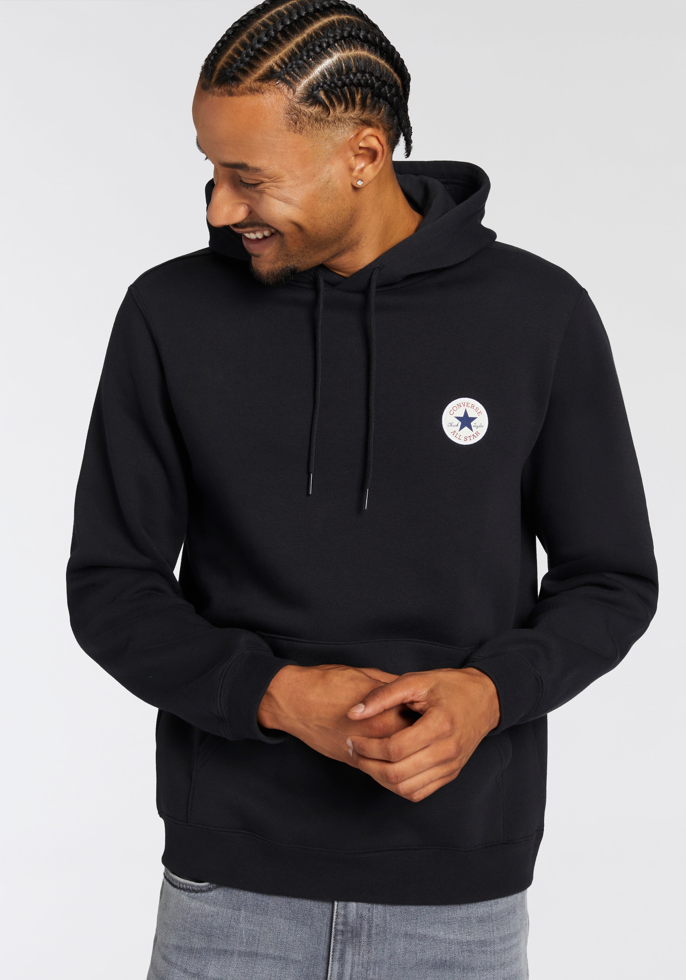 Kapuzensweatshirt »CONVERSE GO-TO CHUCK TAYLOR PATCH PULLOVER HOODIE«