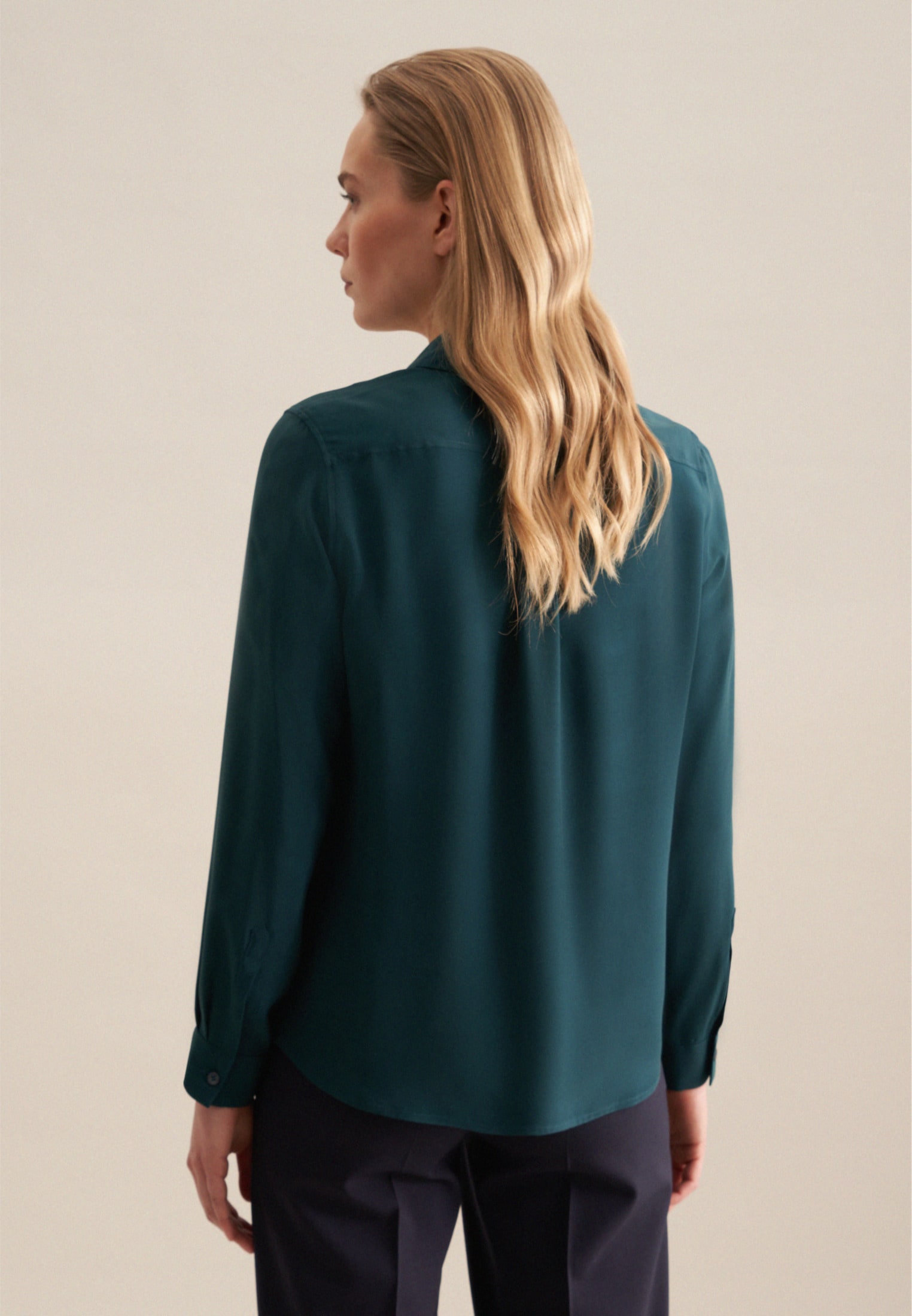 seidensticker Hemdbluse, 1/1 Uni