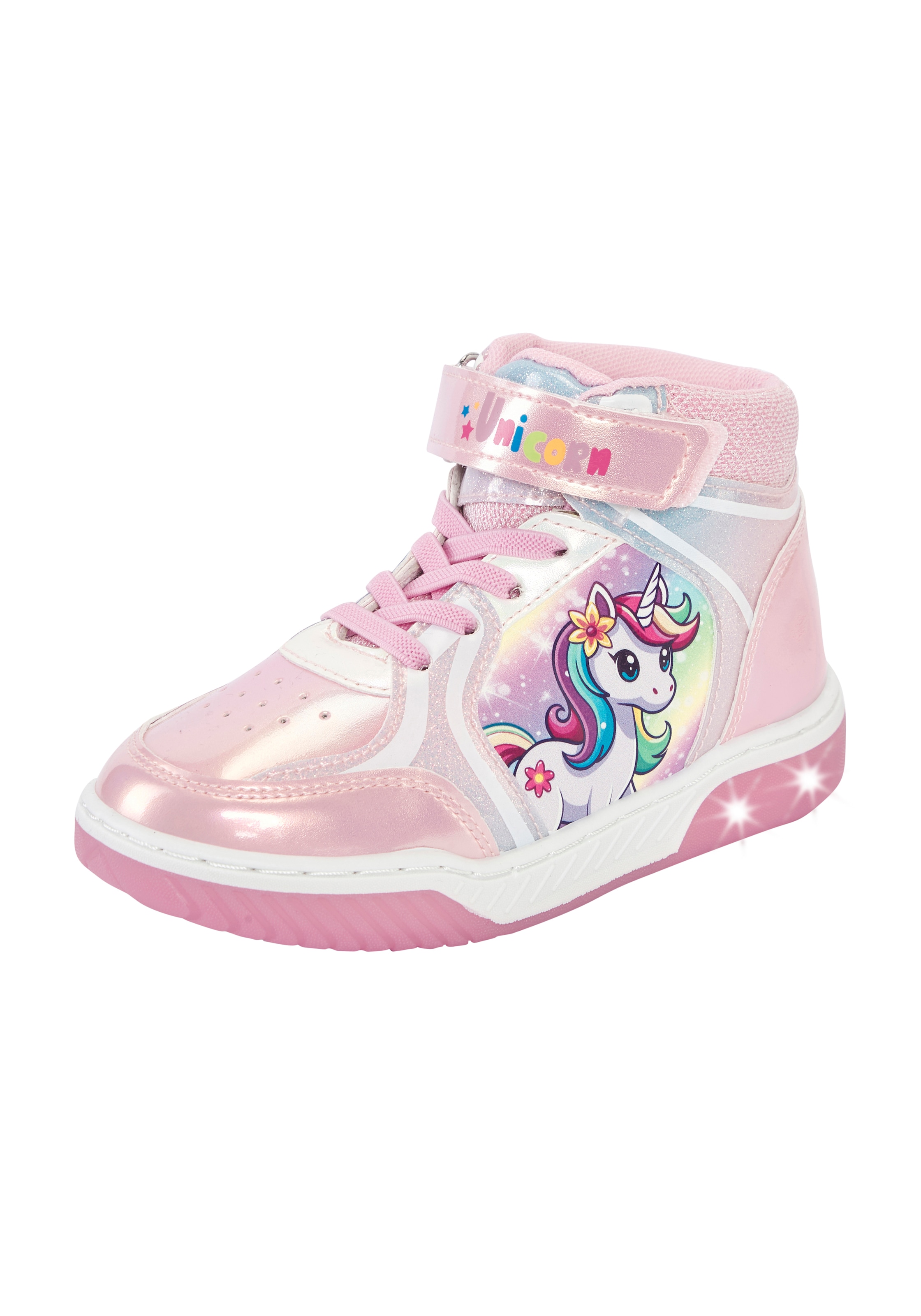 Disney Sneaker "UNICORN" mit cooler Blinkfunktion günstig online kaufen
