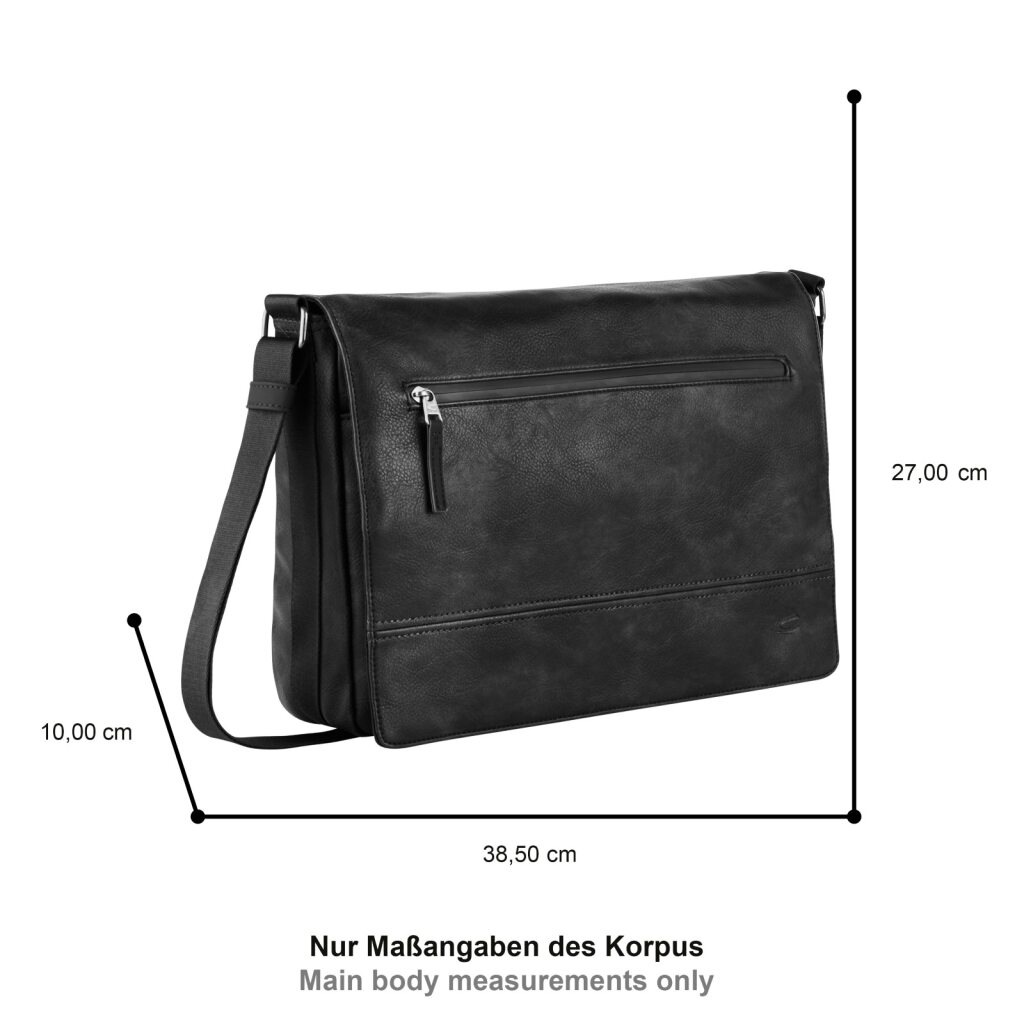 camel active Messenger Bag "Traces" aus Lederimitat, funktional mit vielen günstig online kaufen