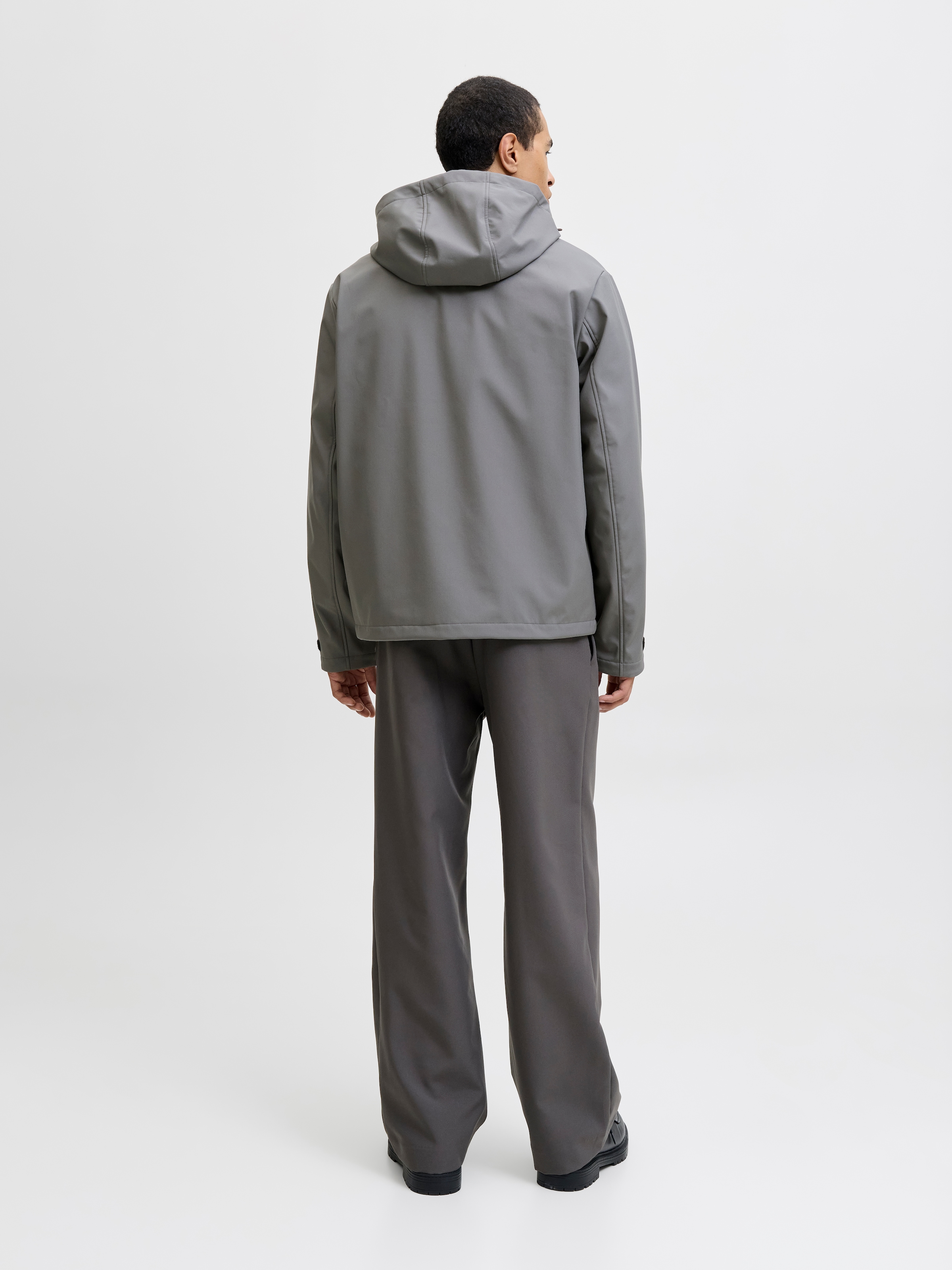 Jack & Jones Softshelljacke »JJTHATCHER SOFTSHELL HOOD«, mit Kapuze