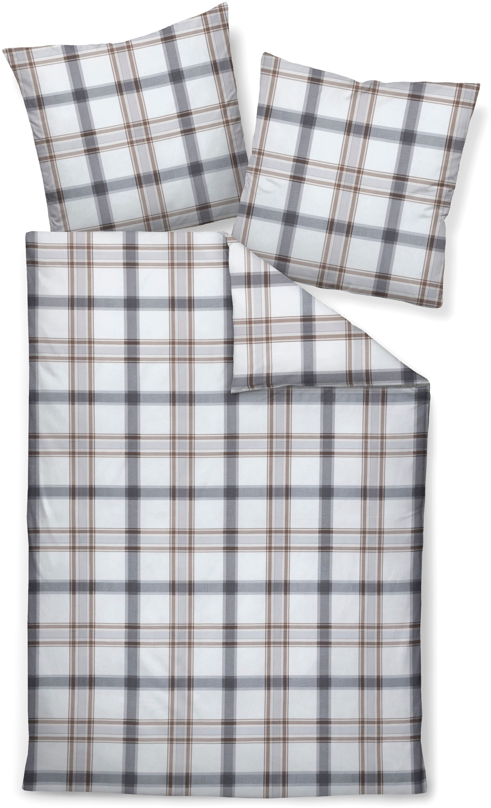 Janine Bettwäsche "Soft-Cotton71002 0" mit Reissverschluss günstig online kaufen