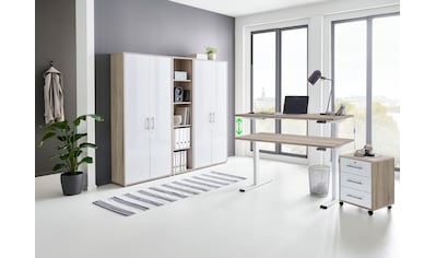 BMG Möbel Büromöbel-Set »Tabor«, (Set, 5 St.), mit elektrisch höhenverstellbarem... kaufen