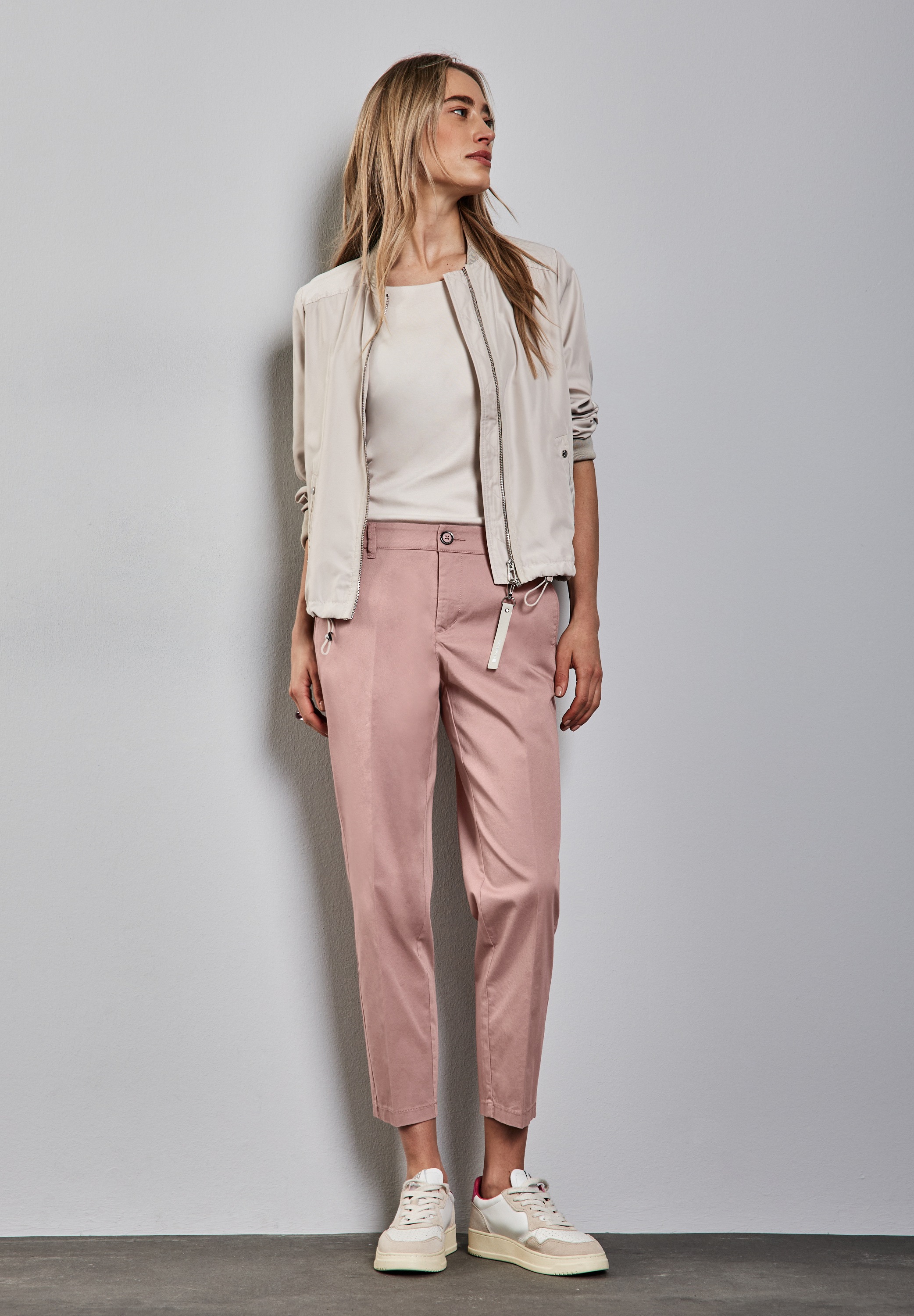 STREET ONE Stoffhose, Middle Waist