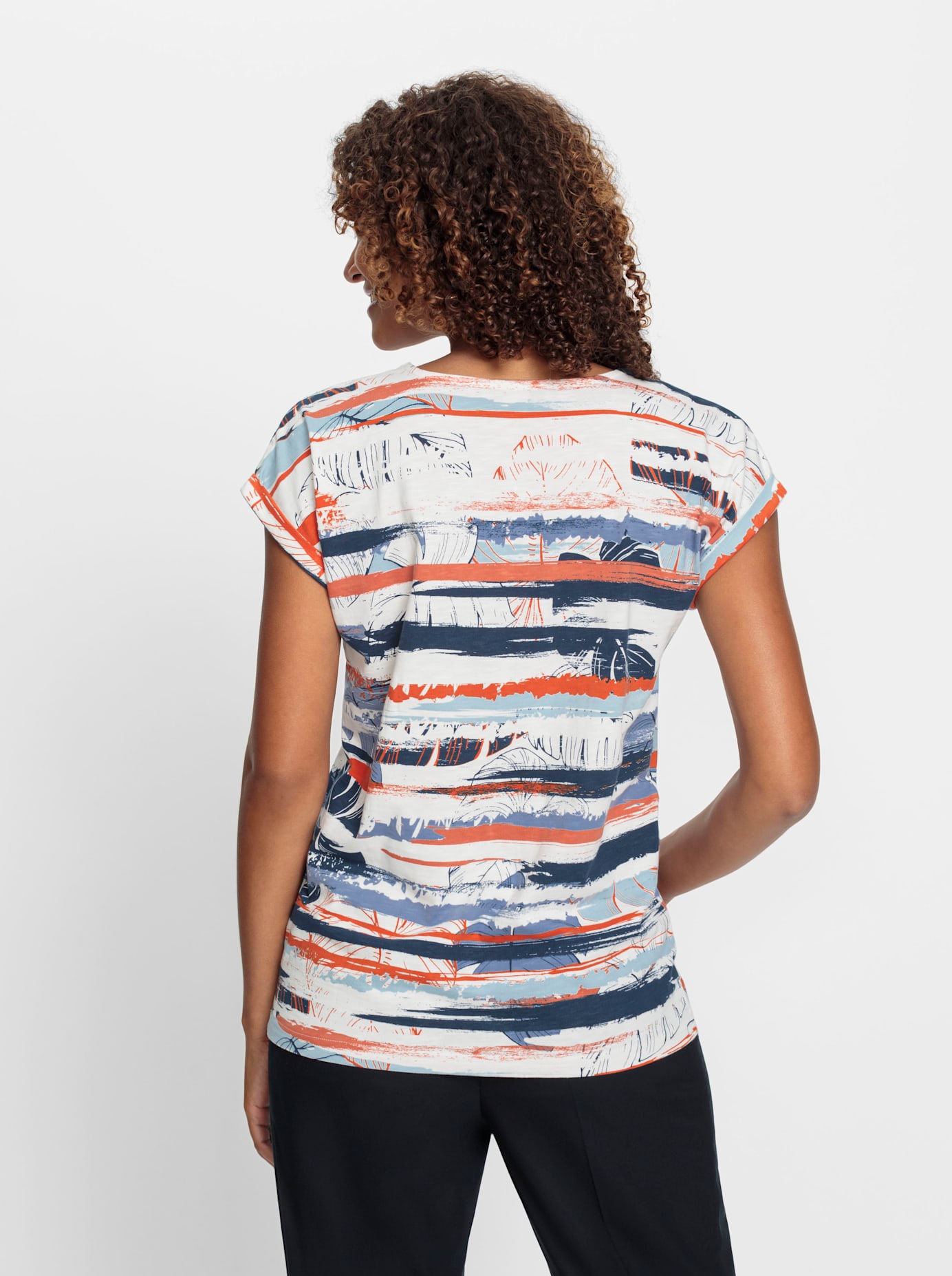 Casual Looks Print-Shirt "Druck-Shirt" 1 Stk. günstig online kaufen