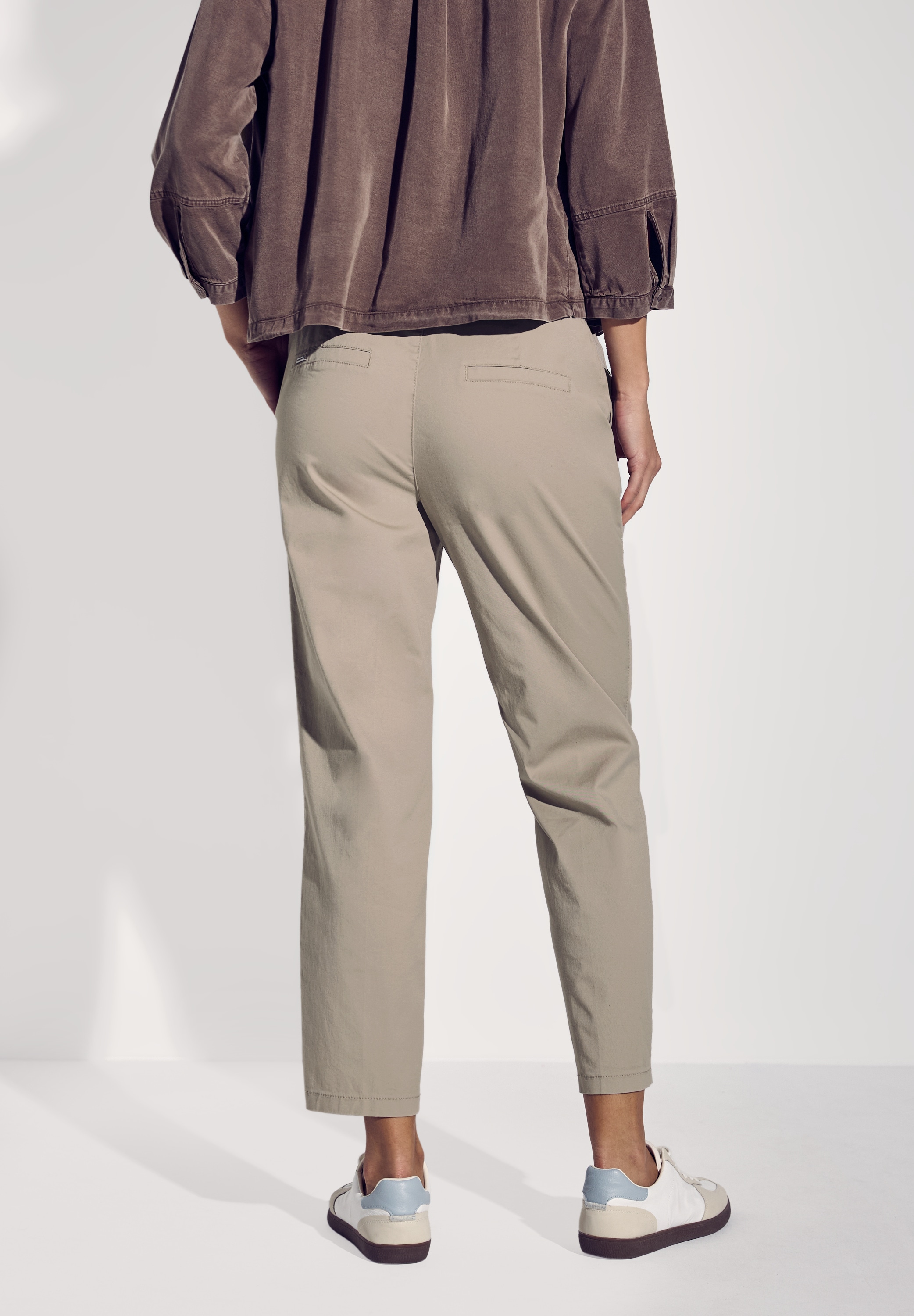 STREET ONE Chinohose, Middle Waist