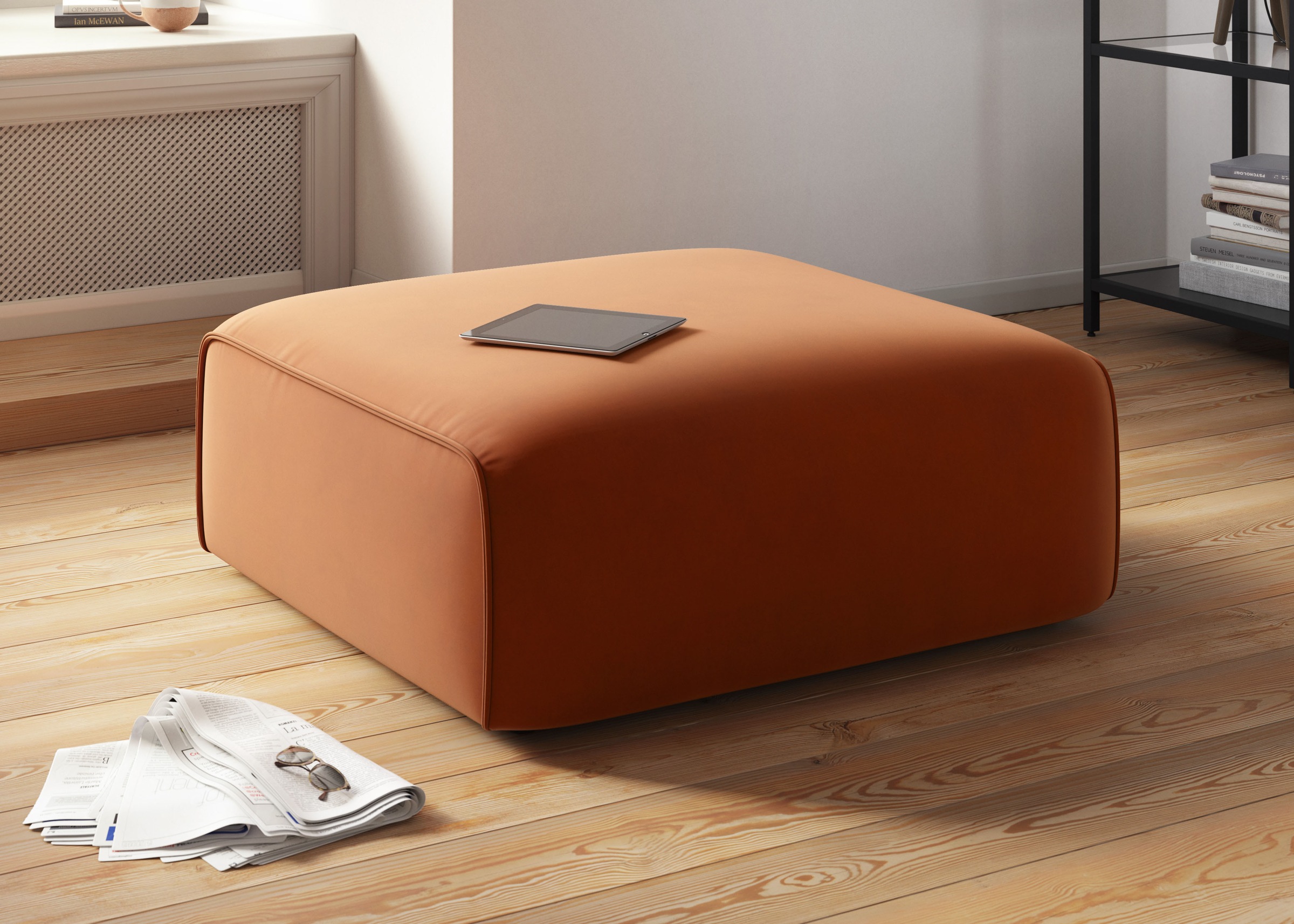 OTTO home "Merid Sitzhocker, Maße B/T/H: 97/97/43 cm" als Modul oder separa günstig online kaufen