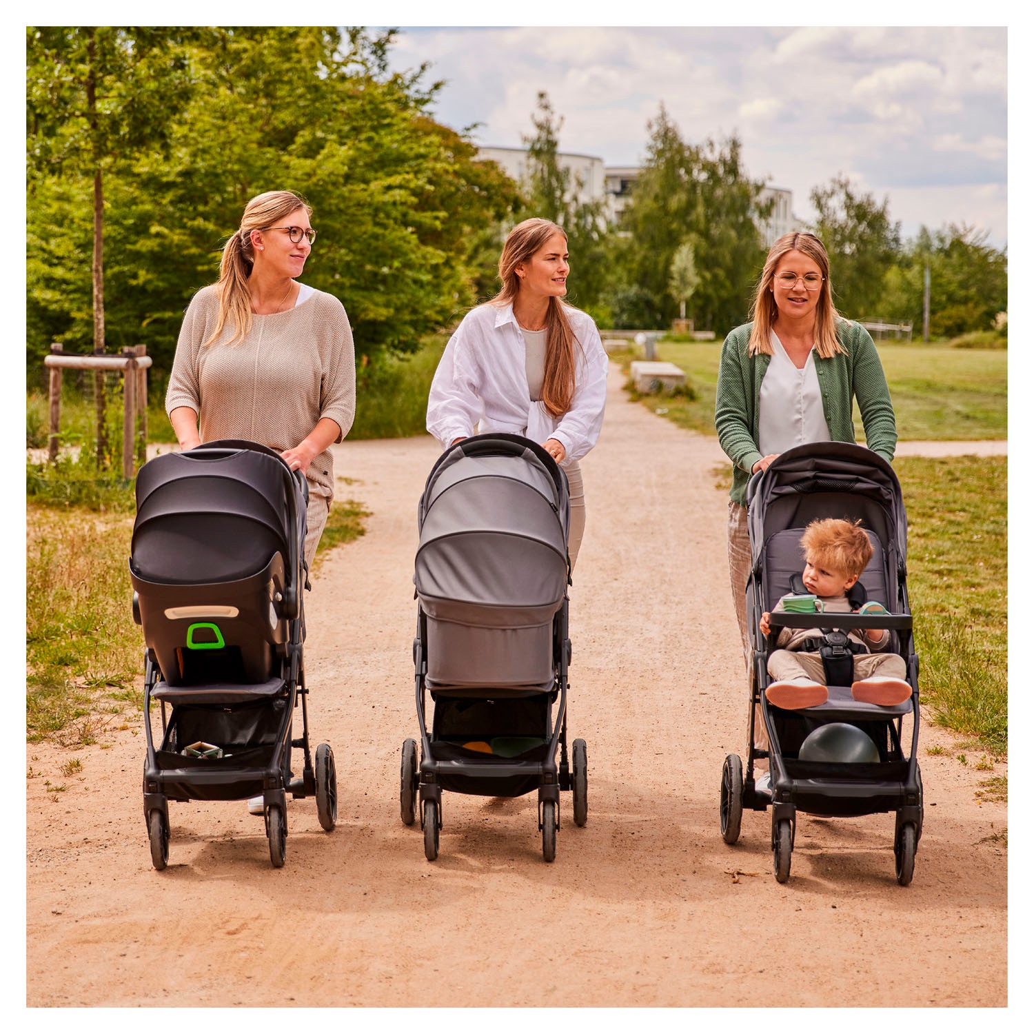 Hauck Kinder-Buggy »Shop N Care Trio Set«, inkl. Babyschale, Babywanne und Adapter