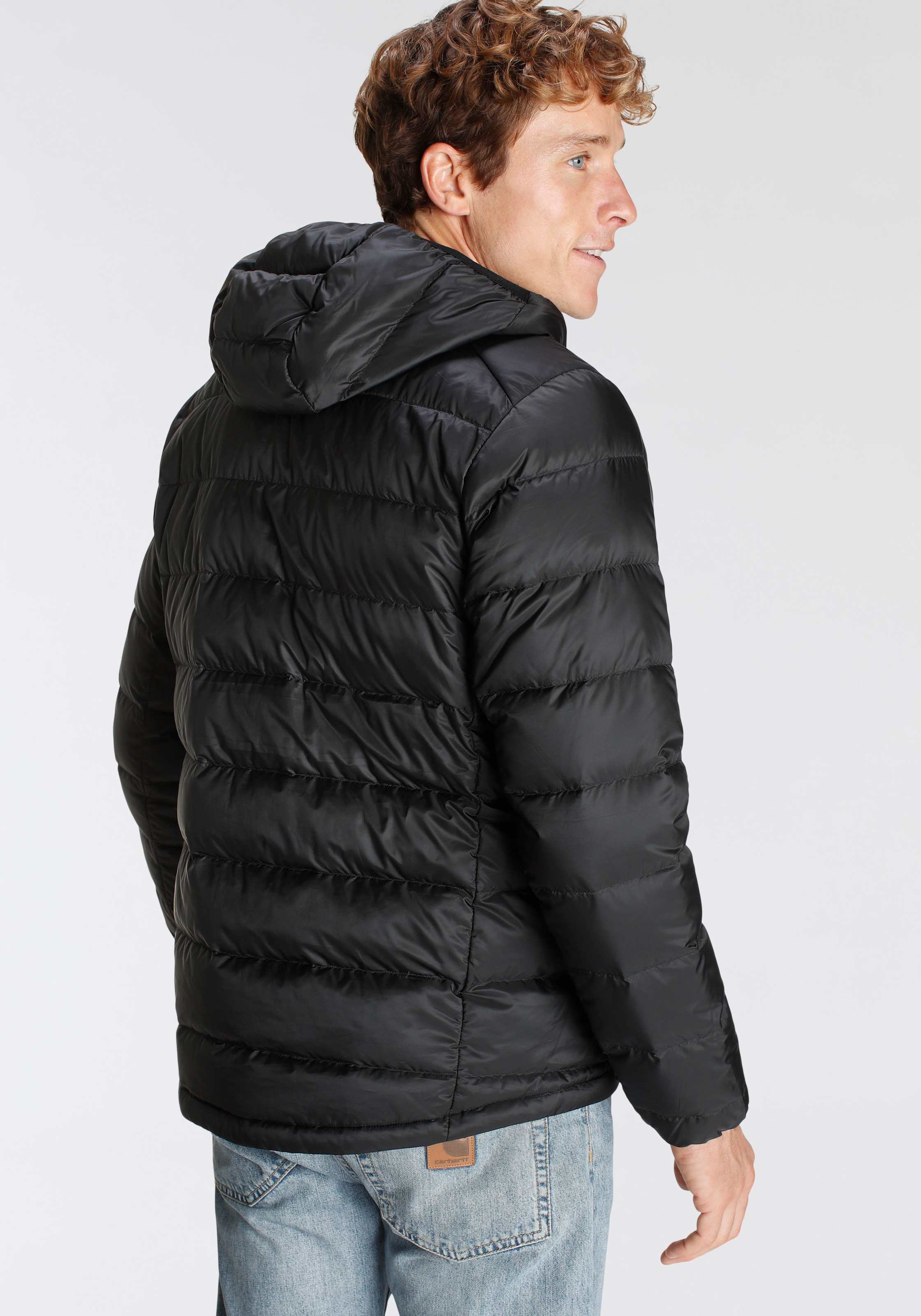 Jack Wolfskin Daunenjacke "HOLLENBERG", mit Kapuze, Wärmend, winddicht, Übe günstig online kaufen