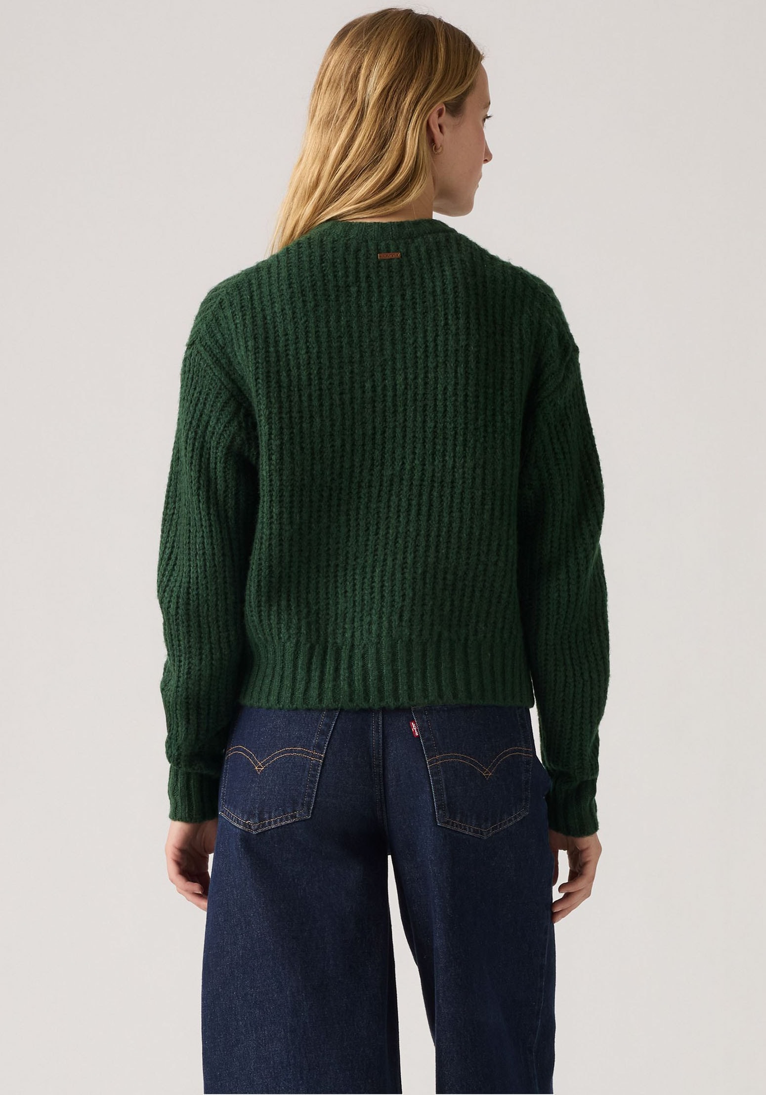Levi's® Strickjacke, Wärmender, pflegeleichter Materialmix