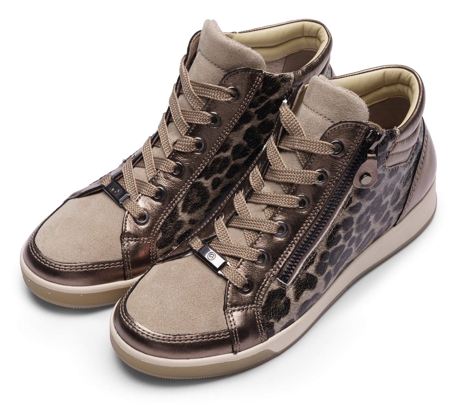 Ara Sneakerboots "ROM", Hightop Sneaker, Schnürboots in Bequemweite G (= we günstig online kaufen