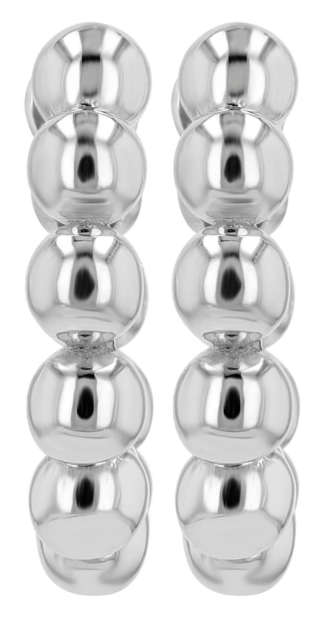 Adelia´s Klappcreolen »Damen Ohrringe – Klappcreole aus 925 Silber« Perfekt als Geschenk für besondere Menschen