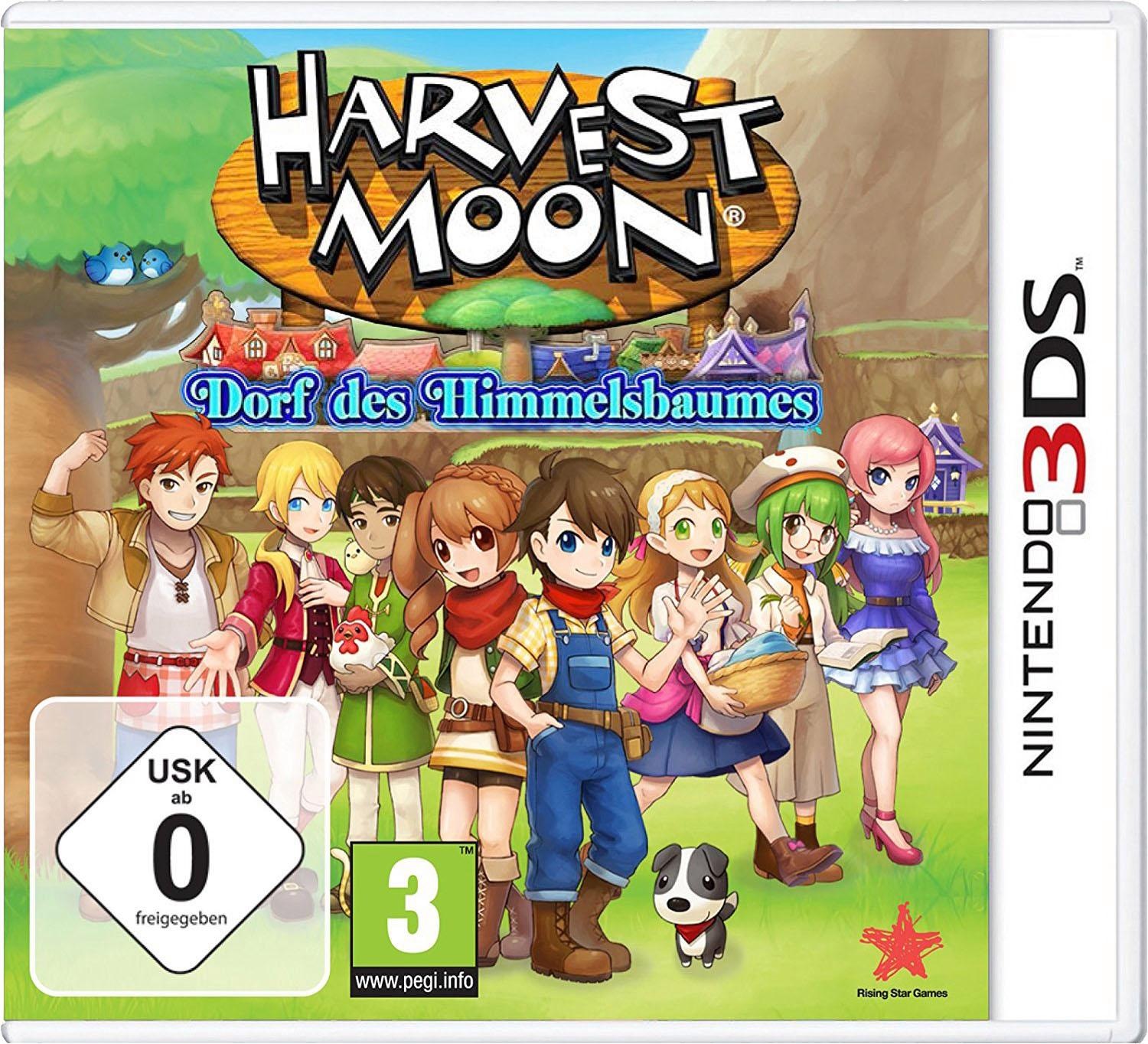 Rising Star Spielesoftware »Harvest Moon: Dorf des Himmelbaumes«, Nintendo 3DS, Software Pyramide