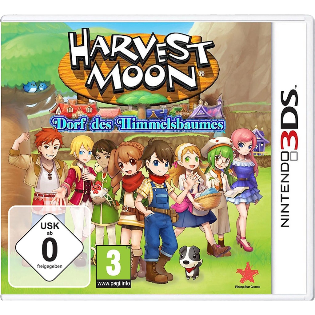 Rising Star Spielesoftware »Harvest Moon: Dorf des Himmelbaumes«, Nintendo 3DS