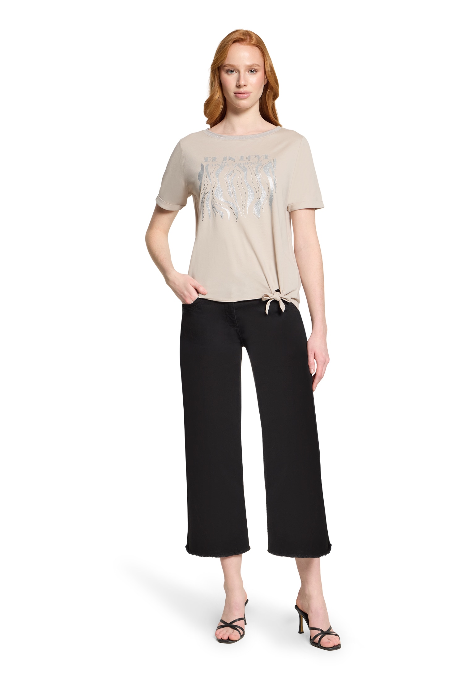 Betty Barclay Kurzarmshirt »Damen mit Schleifenknoten« 1 tlg.