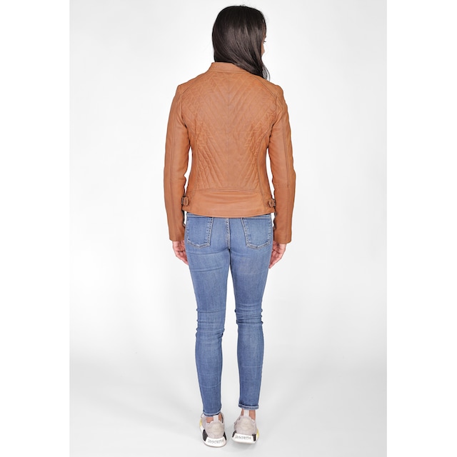 MUSTANG Lederjacke »Jeannette« für bestellen | BAUR