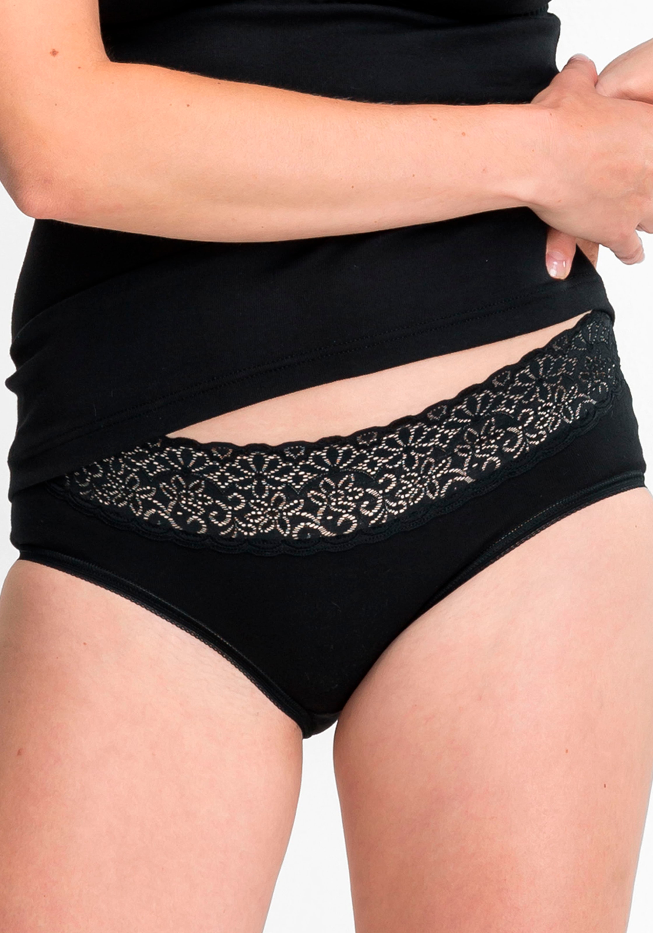 Speidel Hüftslip "Natalie" bequem, dekorativ, weich, elastisch, mit Spitze, Baumwolle