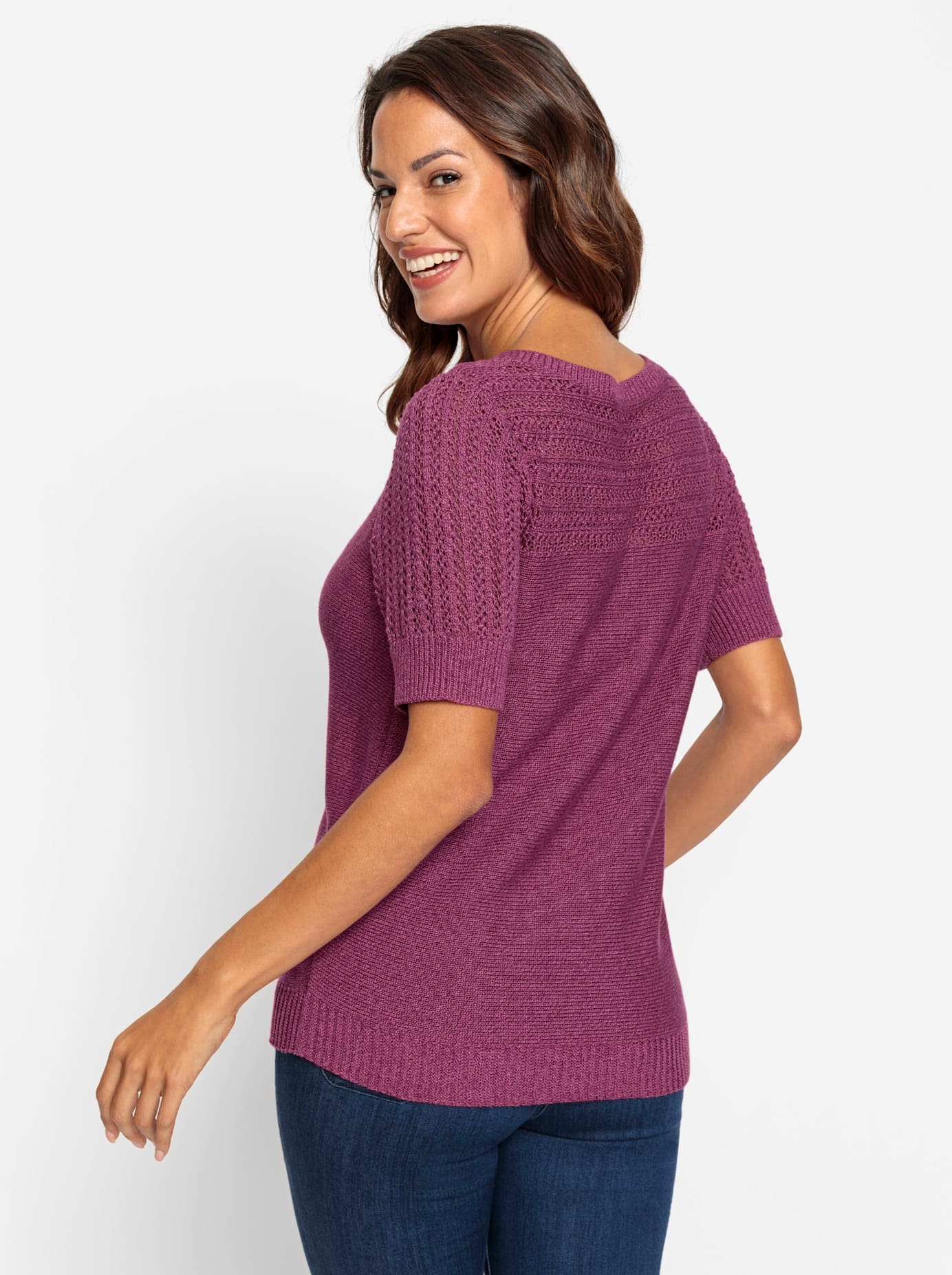 Inspirationen Kurzarmpullover »Pullover«
