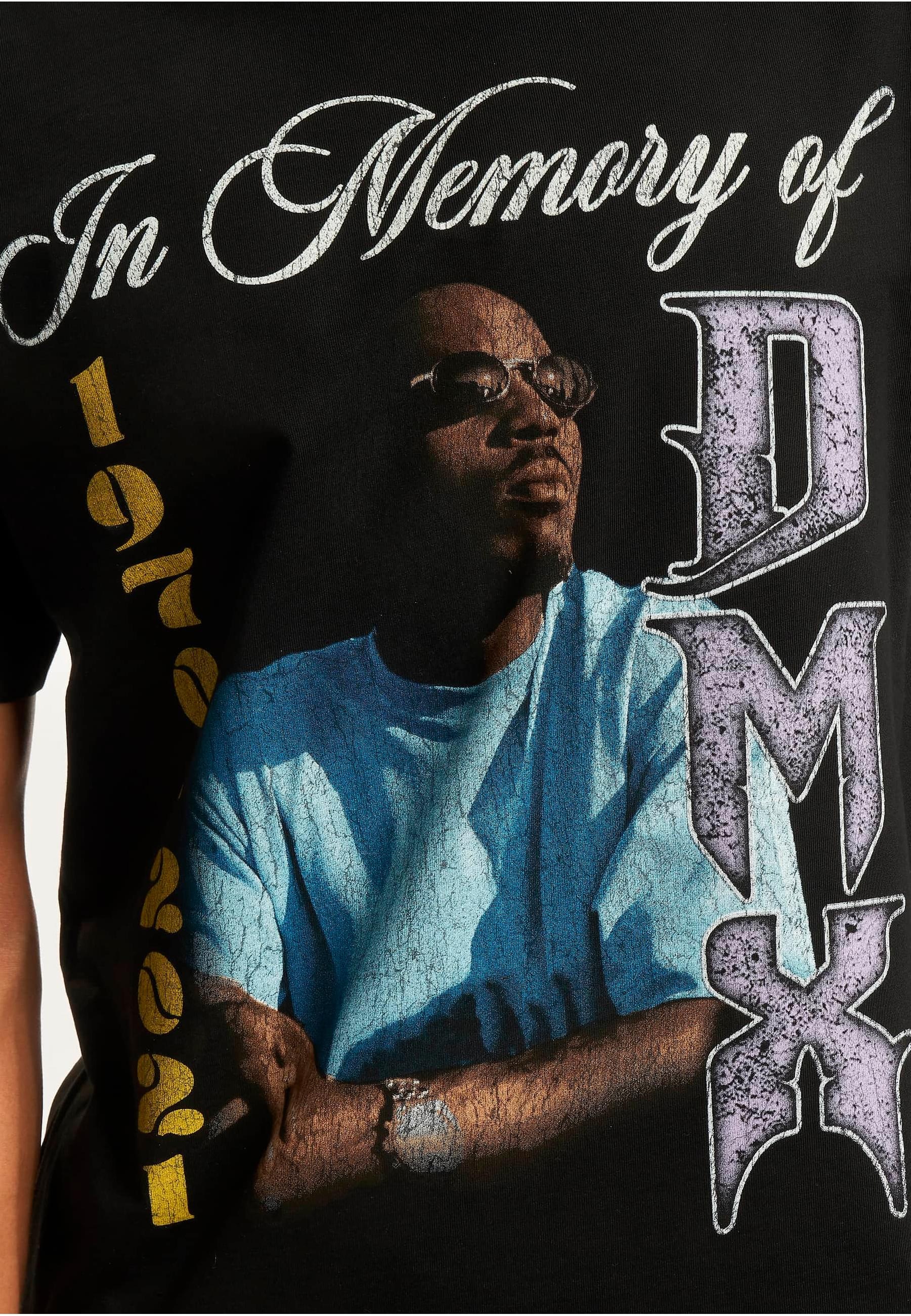 MisterTee T-Shirt »MisterTee Herren DMX In Memory Off Oversize Tee«, (1 tlg.)