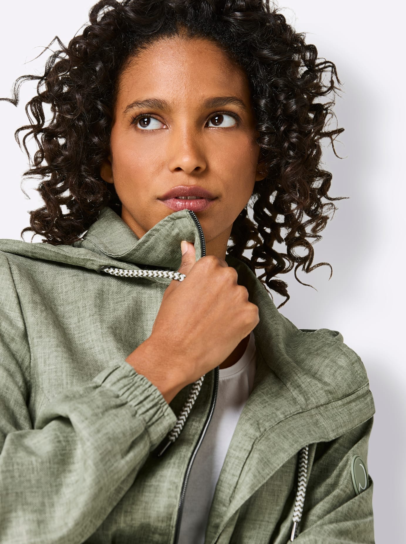 CREATION L PREMIUM Anorak mit Kapuze