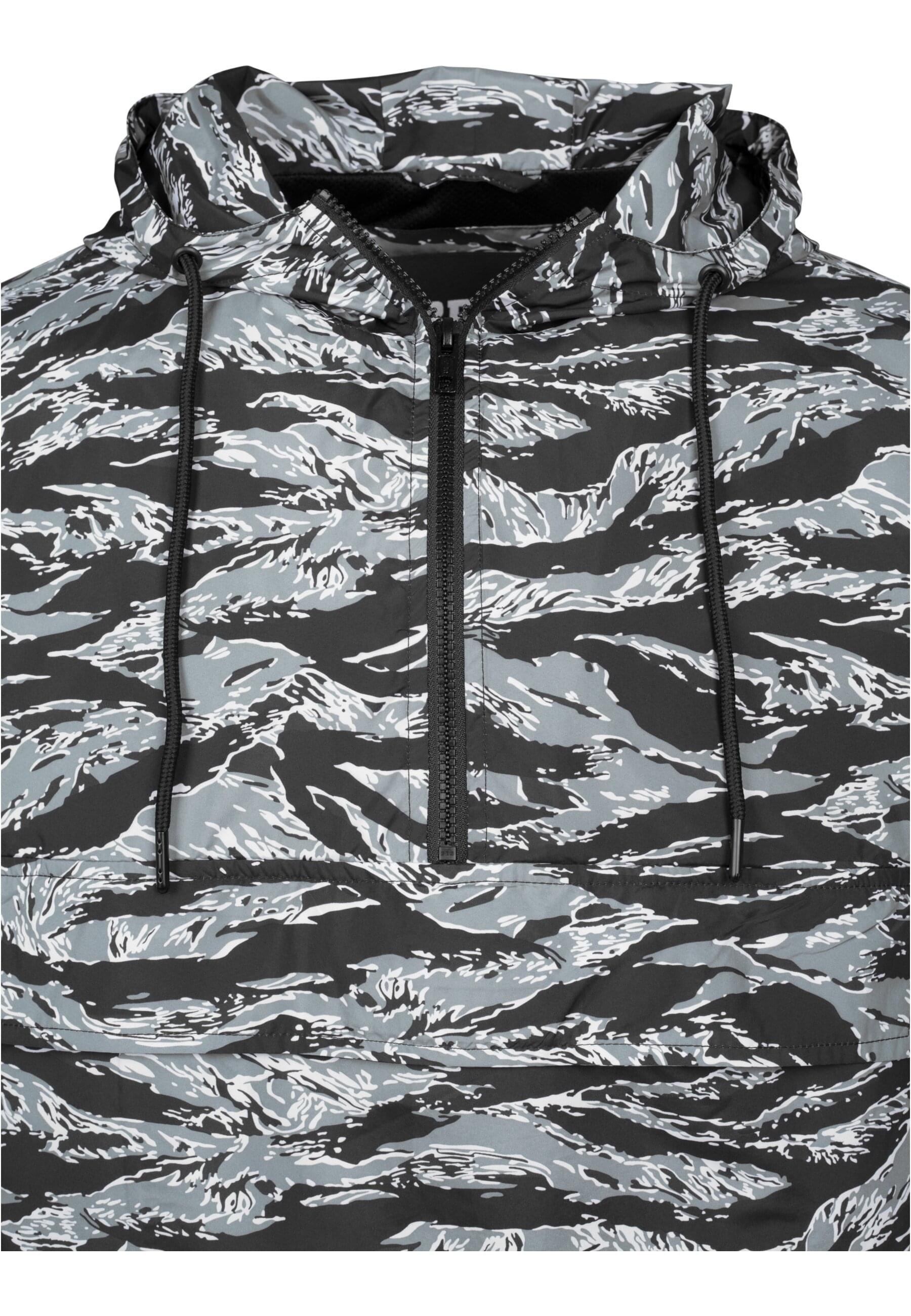 URBAN CLASSICS Allwetterjacke »Urban Classics Herren Tiger Camo Pull Over«, (1 St.), mit Kapuze