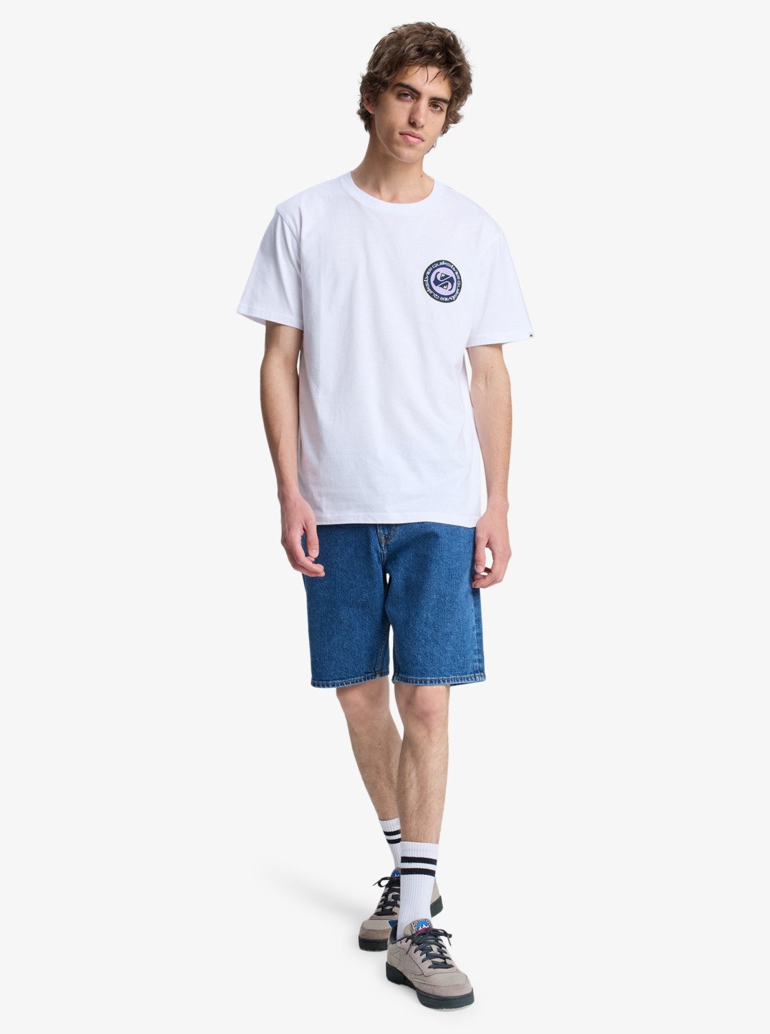 Quiksilver T-Shirt »EV DUALITY SHORT SLEEVE« Kurzarm-Design, aus Baumwolle, erhältlich in den Größen S bis XXL