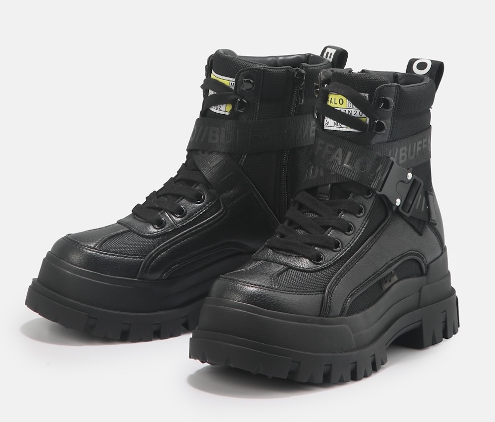 Buffalo Winterboots "Aspha Com1 Vegan", Schnürstiefelette, Plateauboots mit günstig online kaufen
