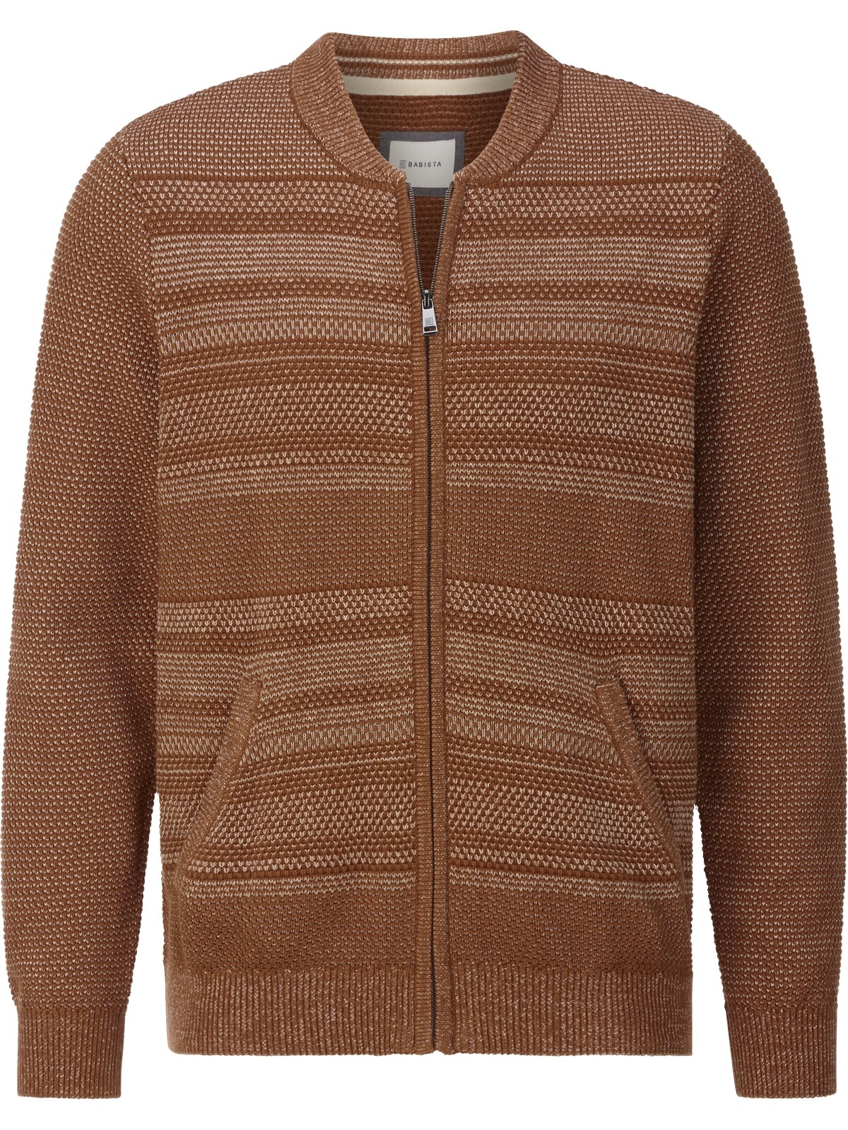 BABISTA CALEN Knit Jacket Men Brown M 2