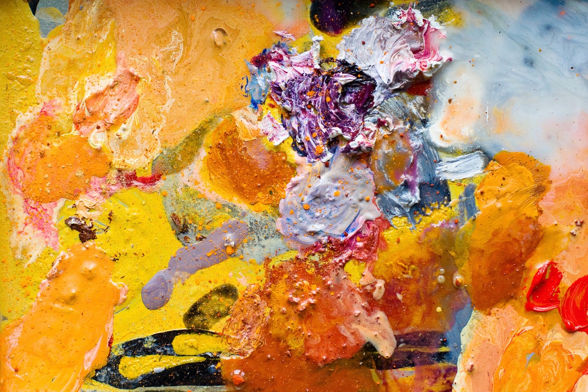 Papermoon Fototapete "Abstrakt Farben" günstig online kaufen