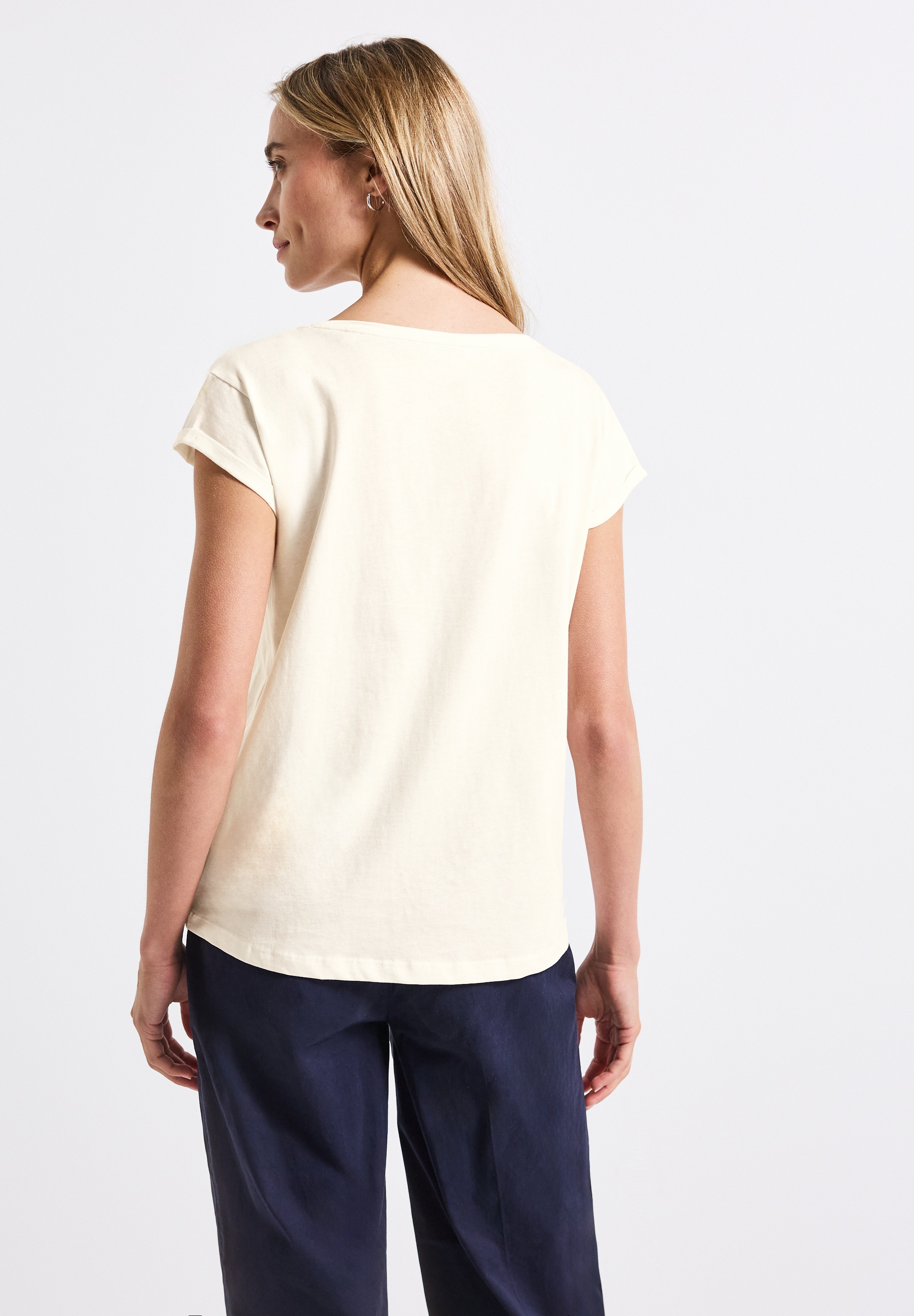 STREET ONE T-Shirt, mit Rundhalsausschnitt