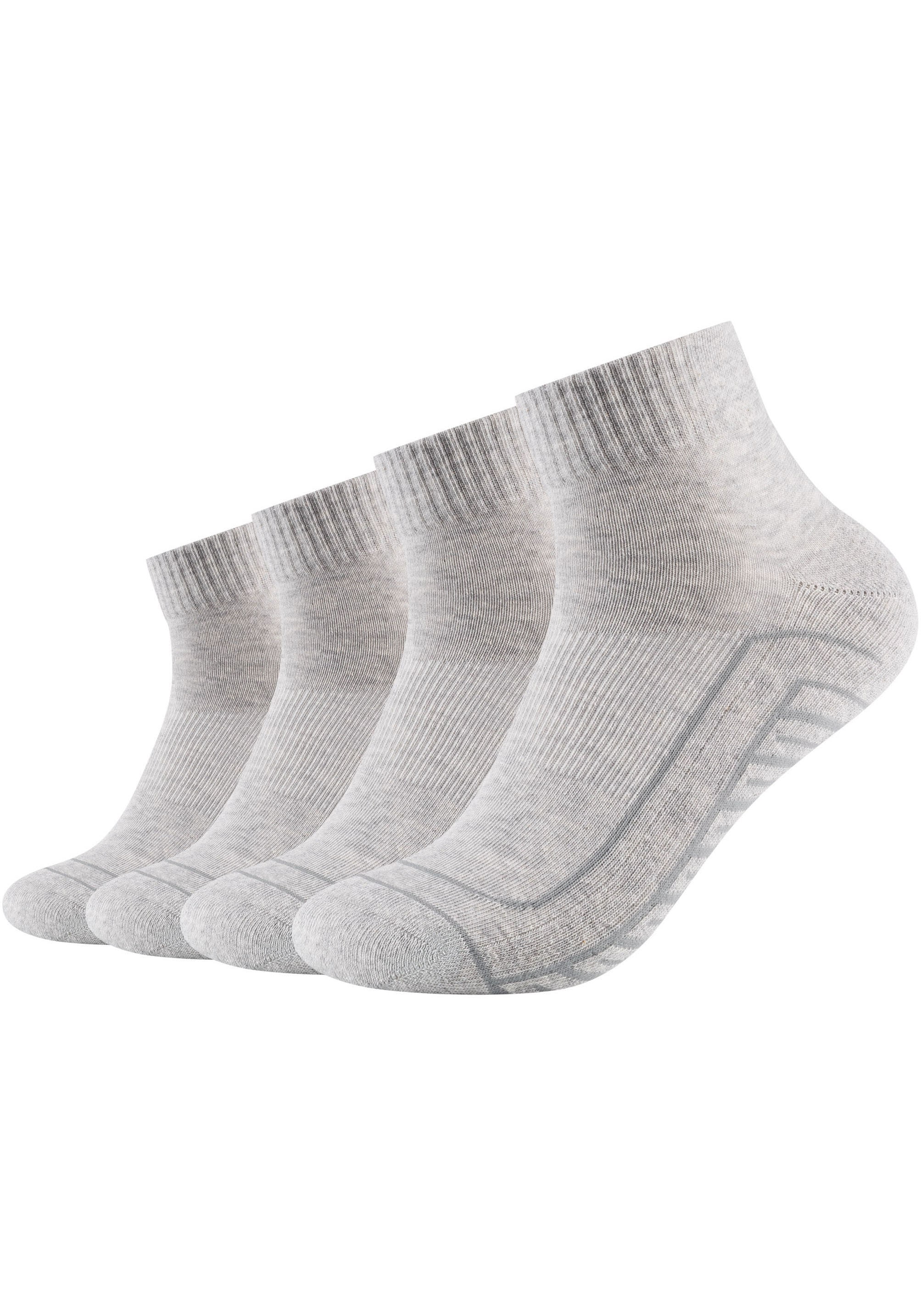 Camano Kurzsocken »ca-soft«, (6er Pack), mit verstärktem Zehenbereich