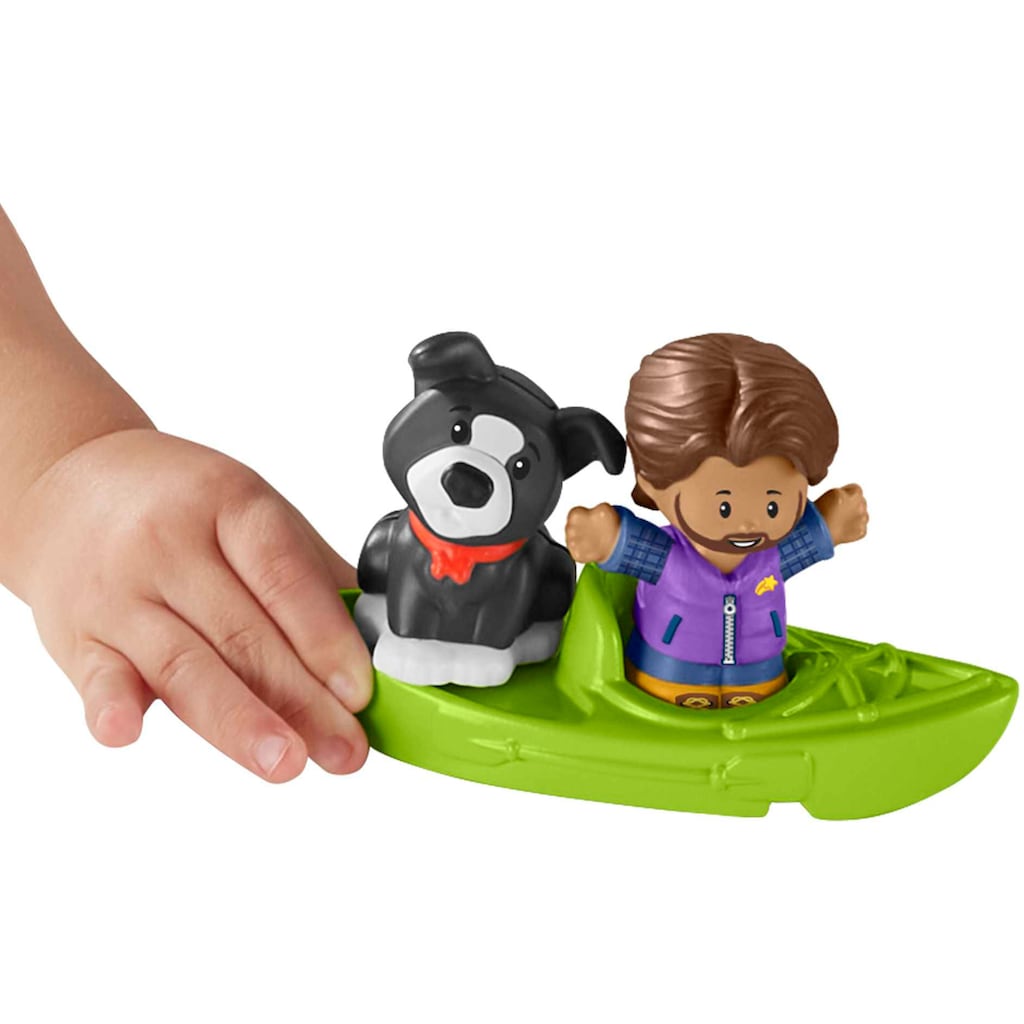 Fisher-Price® Lernspielzeug »Little People Wohnwagen Spielzeug mit Figuren, Lernspielzeug«