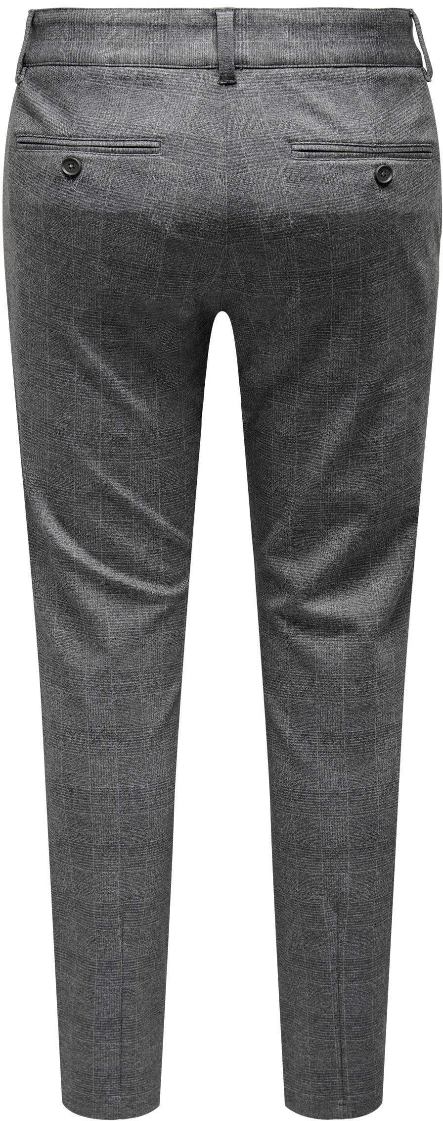 Only & Sons Herren Chino Hose ONSMARK SLIM CHECK 9887 - Slim Fit günstig online kaufen