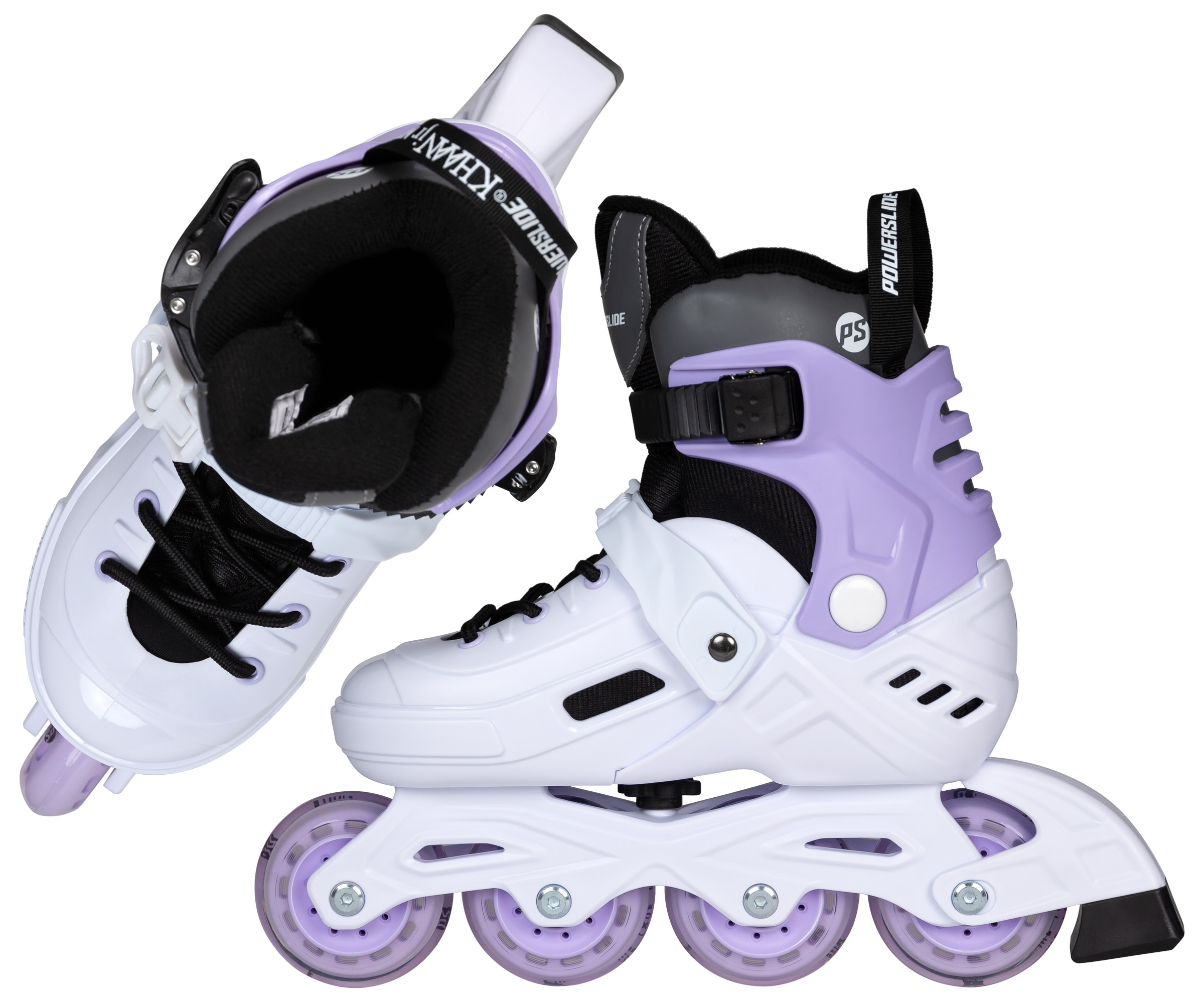 Powerslide Inlineskates »Khaan Junior NXT White adj.«