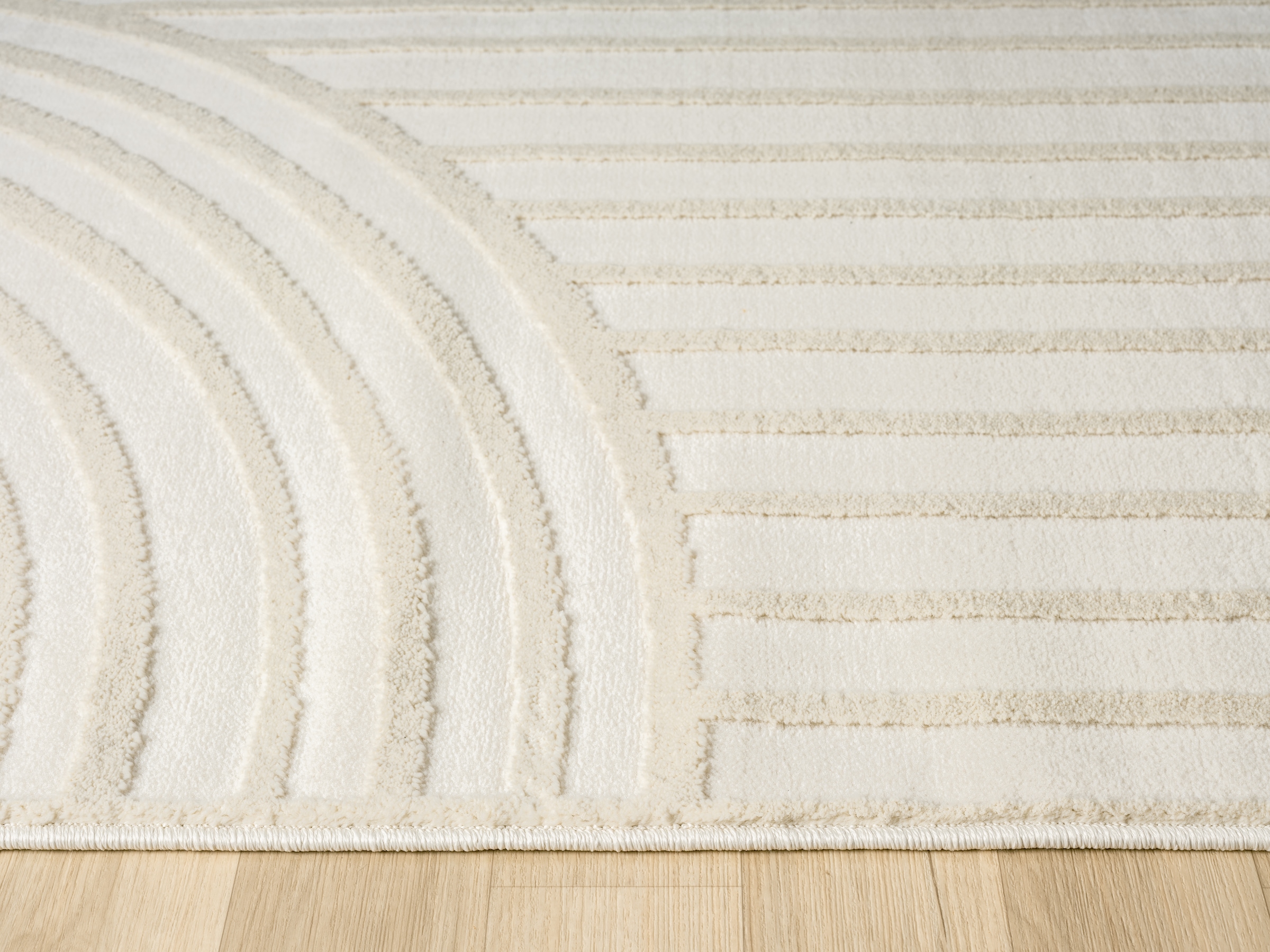 s.Oliver Teppich »Cilla, besondere Form, modernes Design«, rechteckig, 11 mm Höhe, dichte Qualität, Woll-Look, Skandi, Boho, Wohnzimmer, Schlafzimmer
