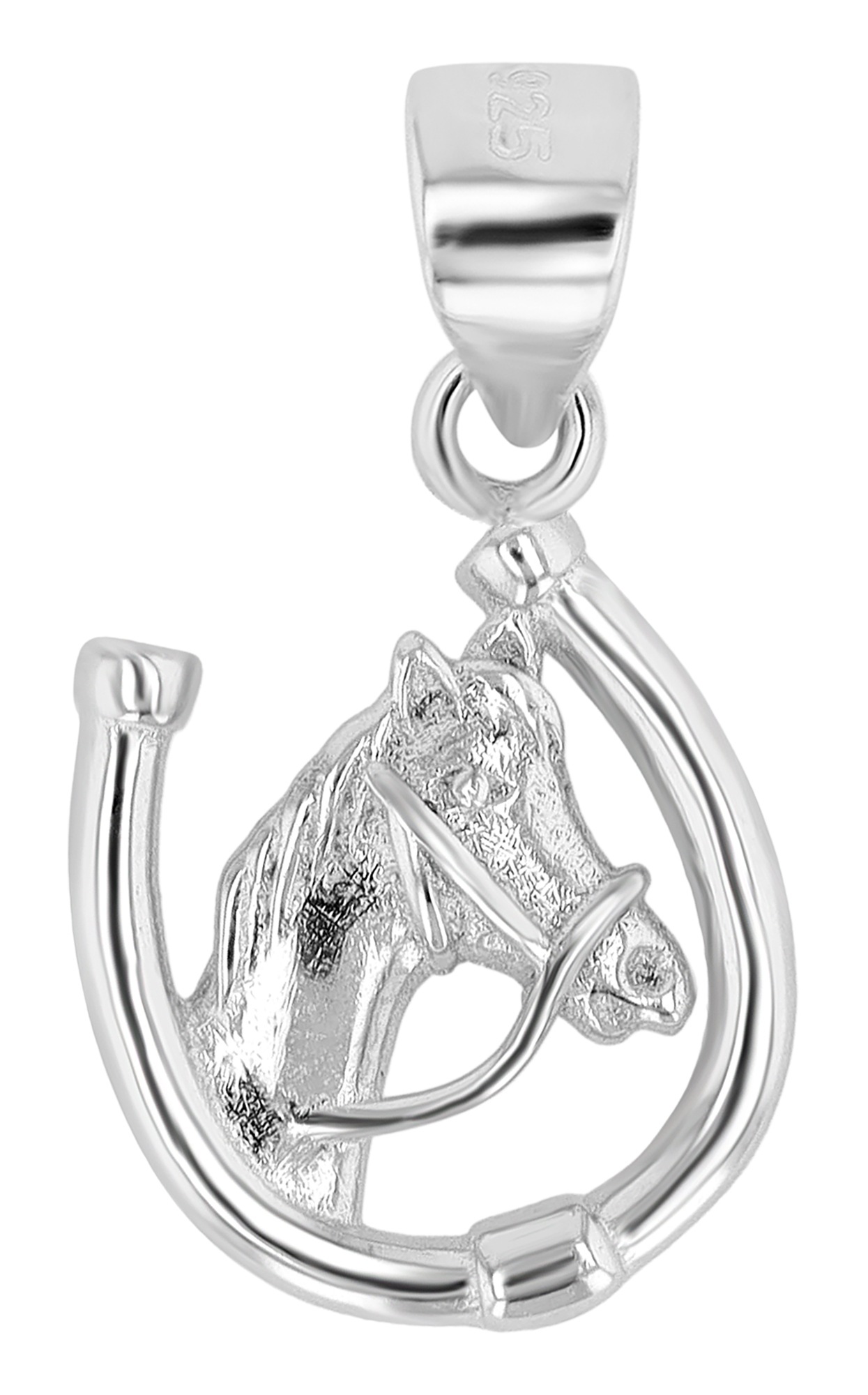 Adelia´s Kettenanhänger »Kinder Anhänger – Pferd Anhänger aus 925 Silber«  Ideal als Geschenk – dezent und elegant