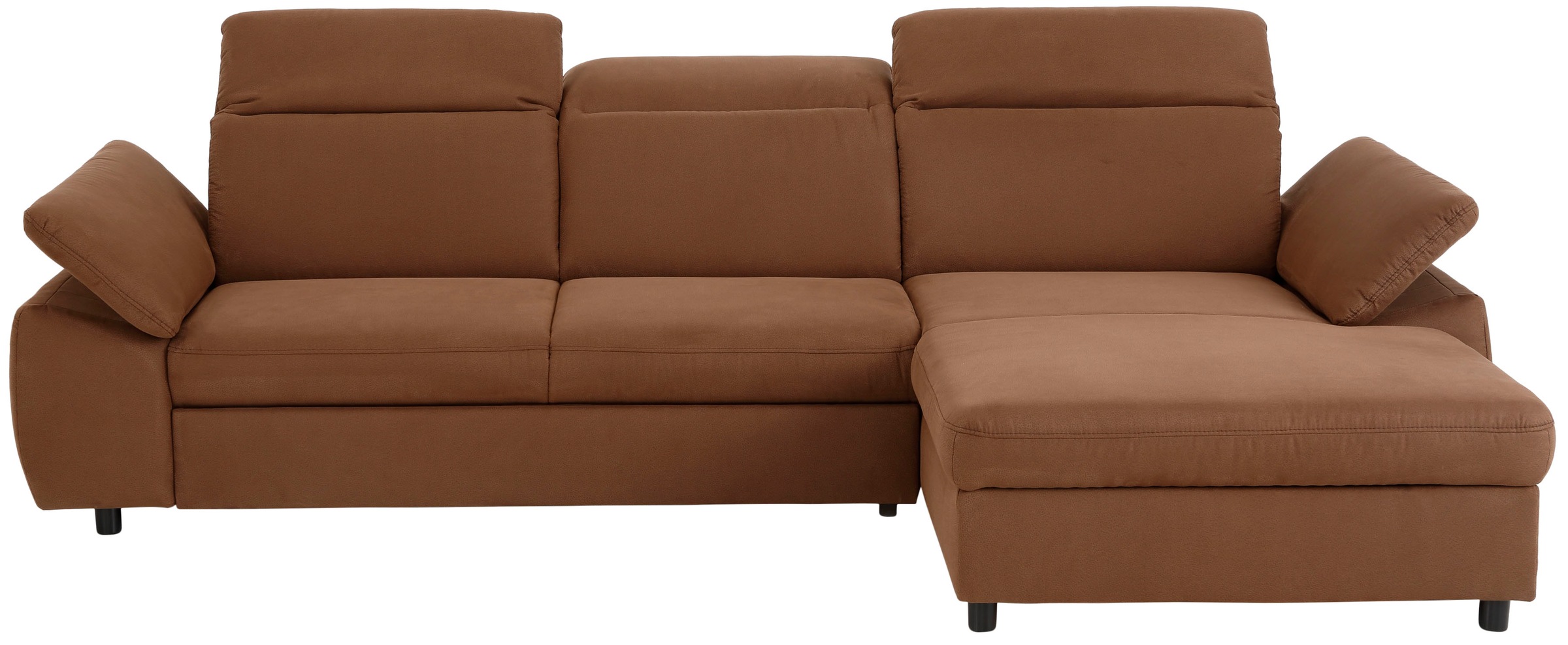 Home affaire Ecksofa "Mauritius L-Form" mit Kopfteil- und Armlehnverstellun günstig online kaufen