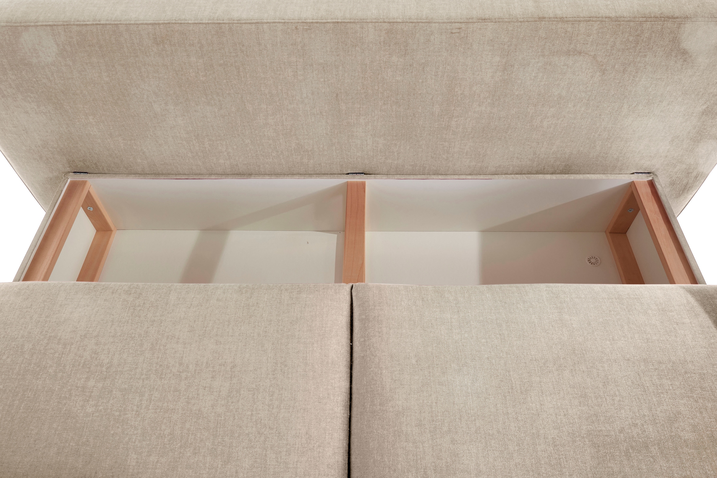 andas Schlafsofa »Halbschlaf«, mit Bettfunktion und Bettkasten