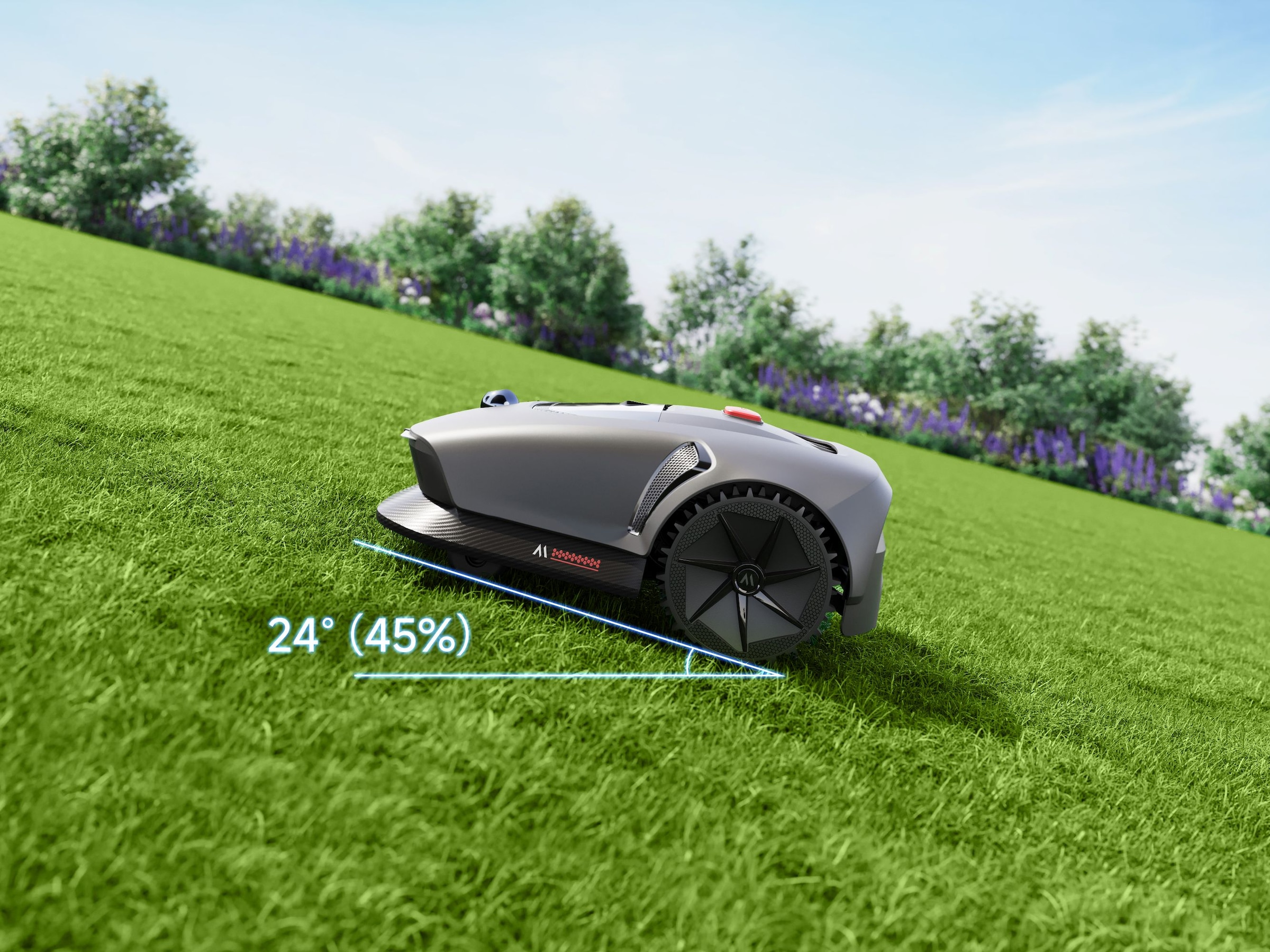 Mova Rasenmähroboter »»MOVA 600 Kit« inkl. 5.Ah Zusatz-Akku & Ersatzklingen« mit Ladestation, 5.Ah Zusatz-Akku und Ersatzklingen,   längere Laufzeit & reduzierte Ladezyklen durch 5.Ah. Zusatz-Akku