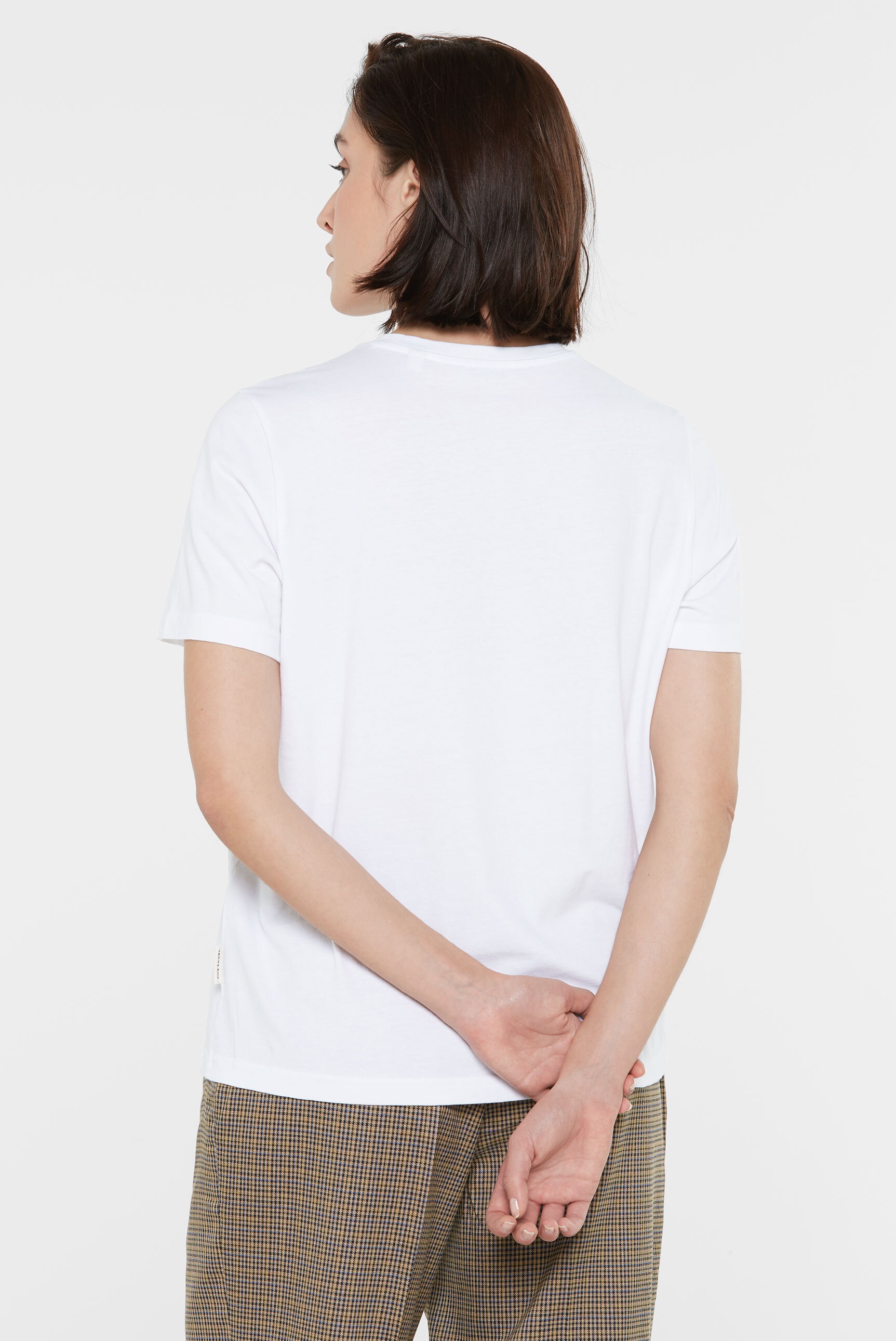 SENSES.THE LABEL Rundhalsshirt, aus Baumwolle