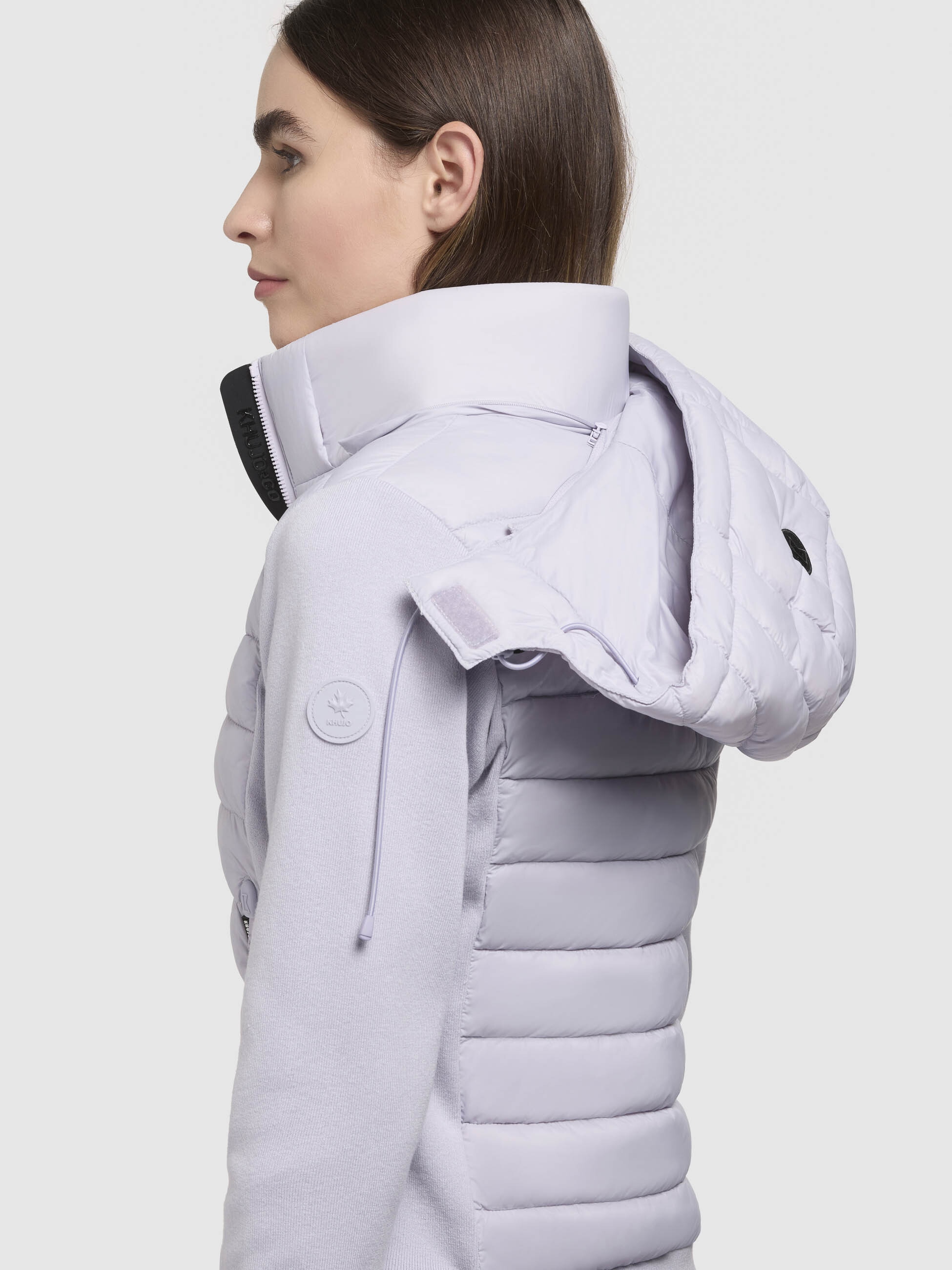 khujo Steppjacke »ATHI«, mit Kapuze