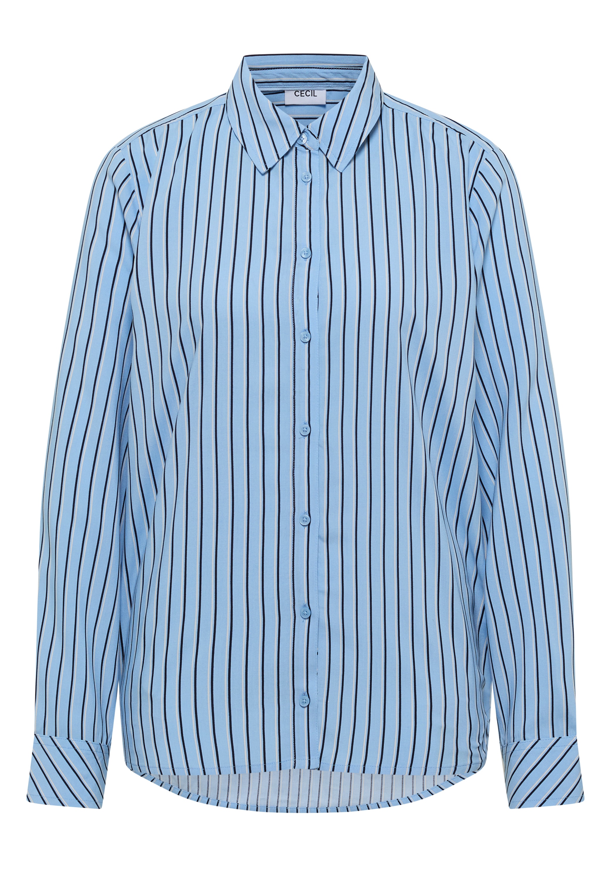 Cecil Langarmbluse mit Knopfleiste