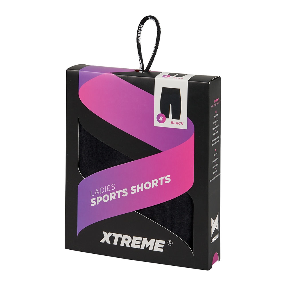 XTREME sockswear Sporthose, Radler mit nahtlosem Design
