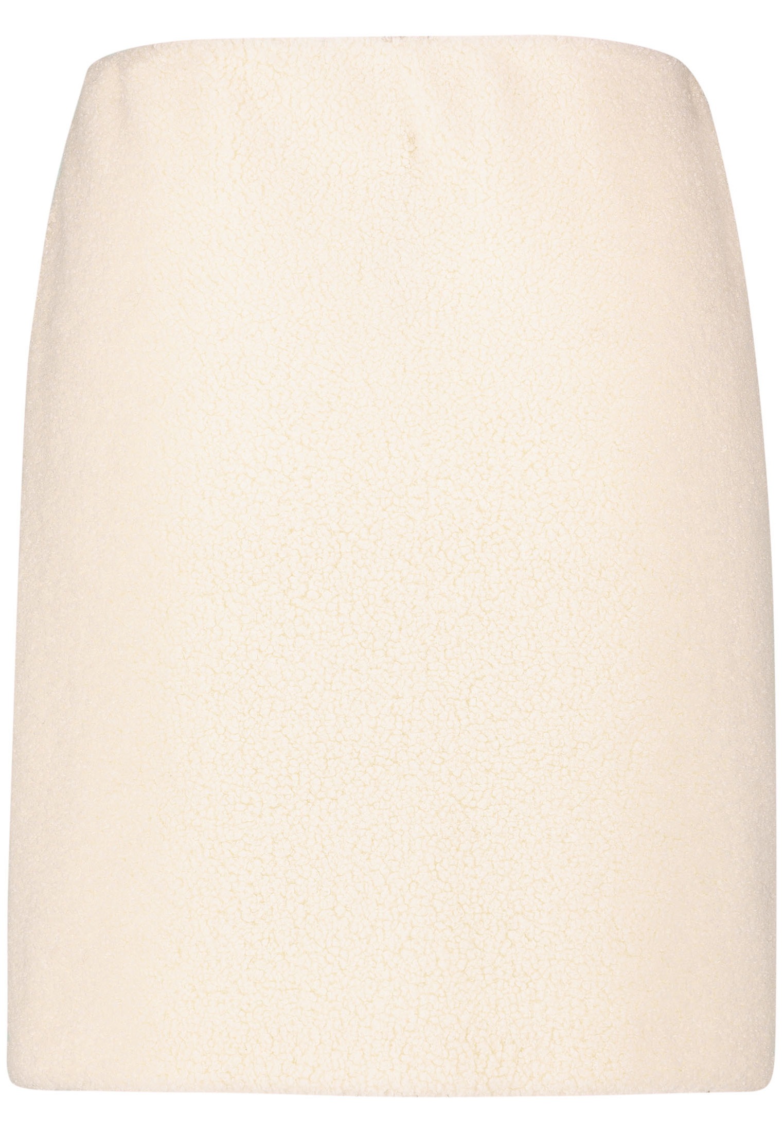 Zero Minirock »zero Minirock Teddyfell«, Plain/ohne Details