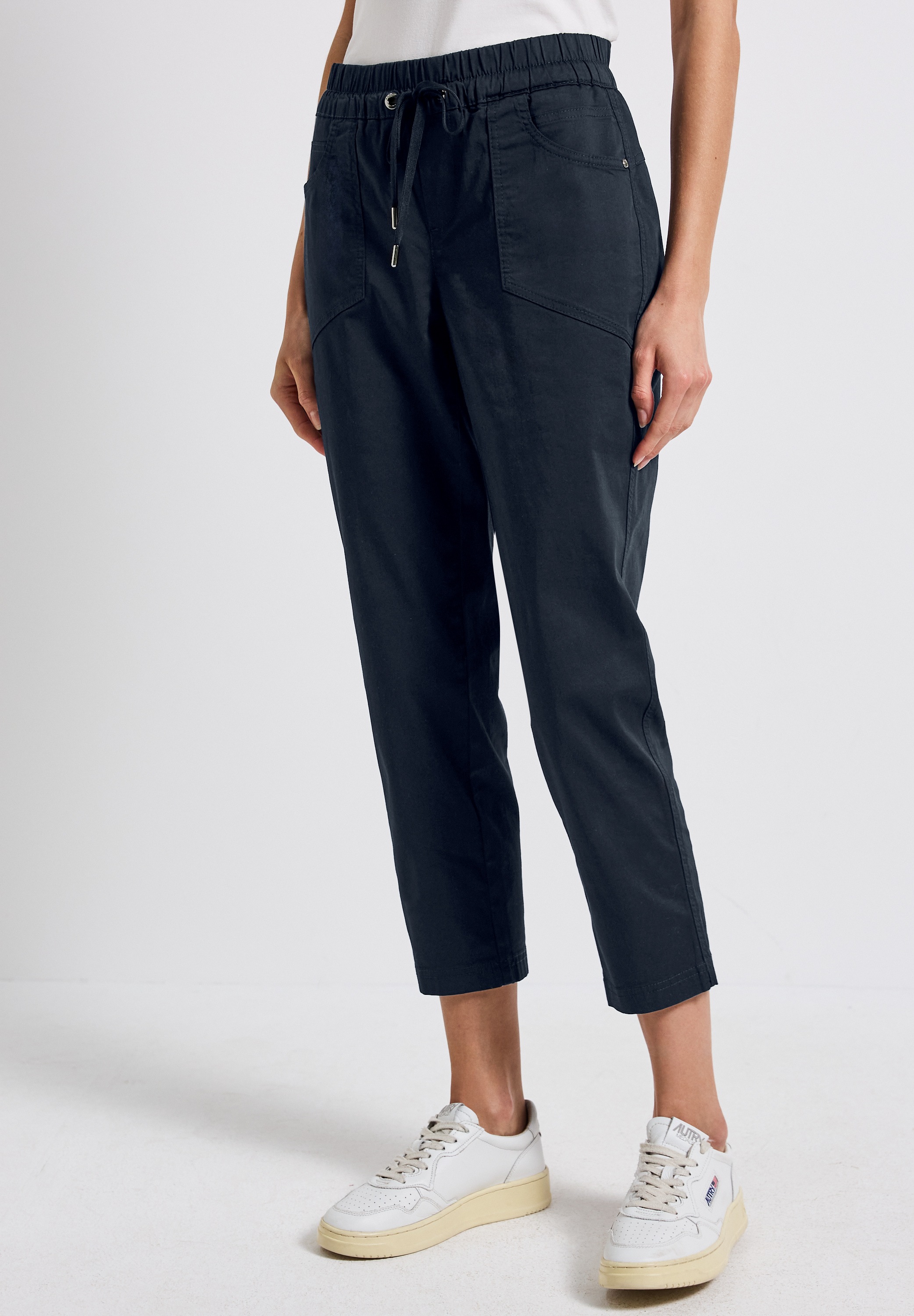 STREET ONE Röhrenhose mit Elastikbund günstig online kaufen