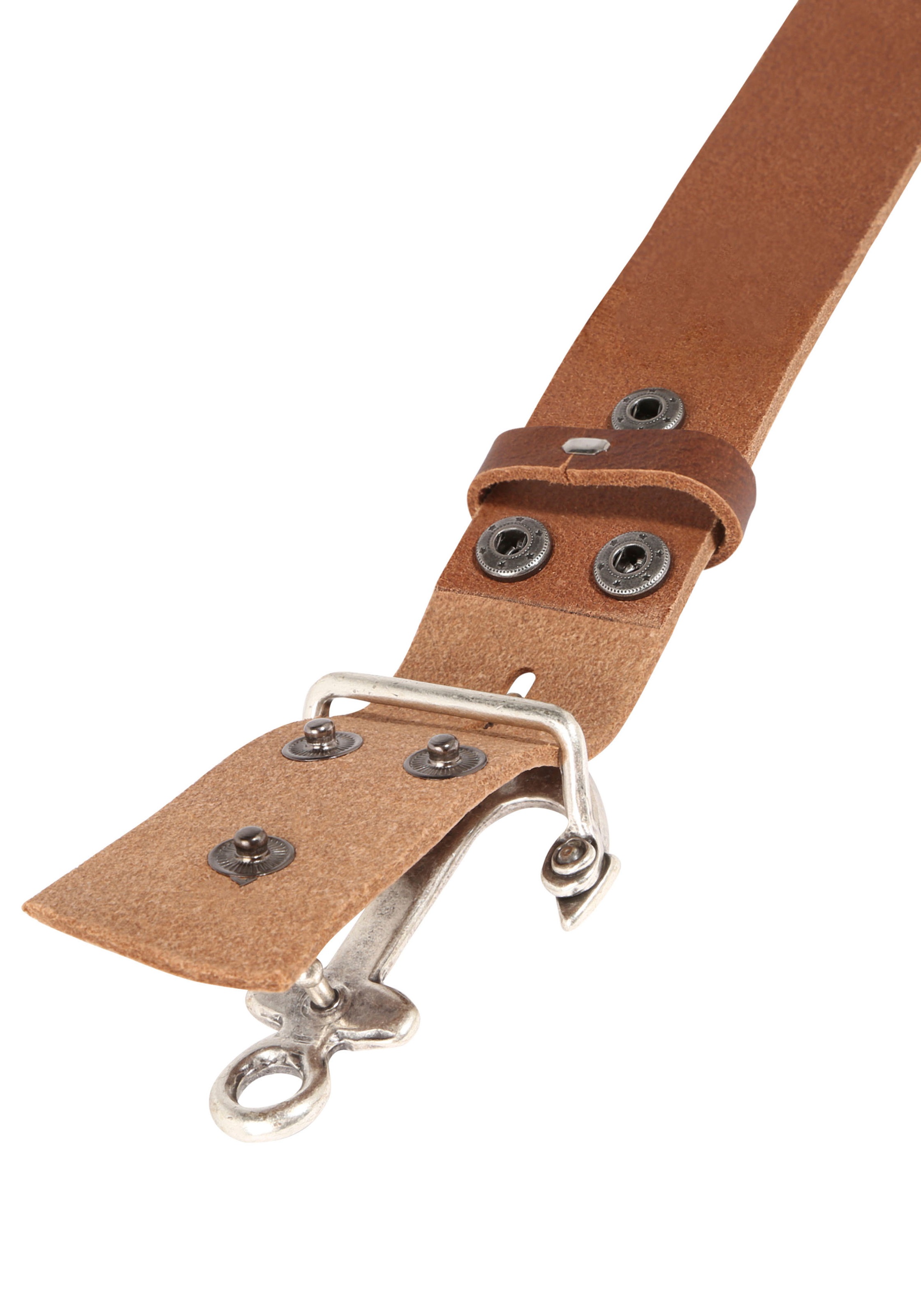 Thumbnail - Rettungsring Gürtel Ledergürtel mit austauschbarer Schließe "Anker SO19"