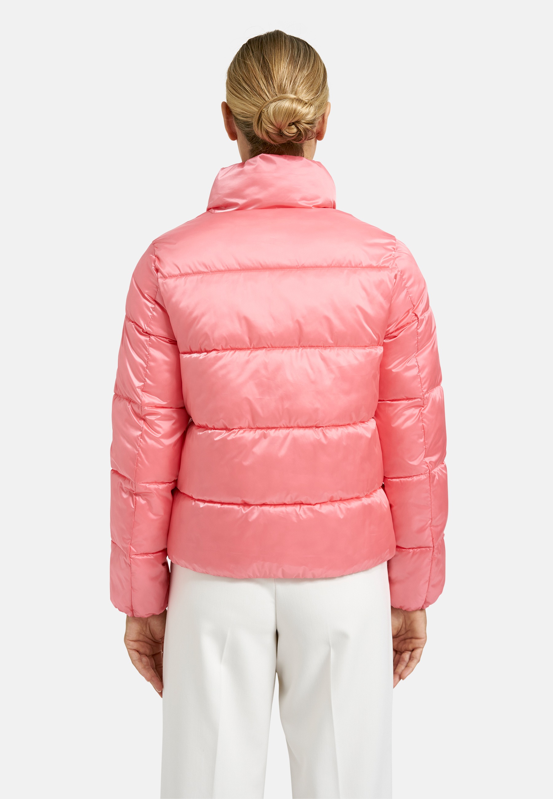 Milano Italy Steppjacke ohne Kapuze mit Stehkragen