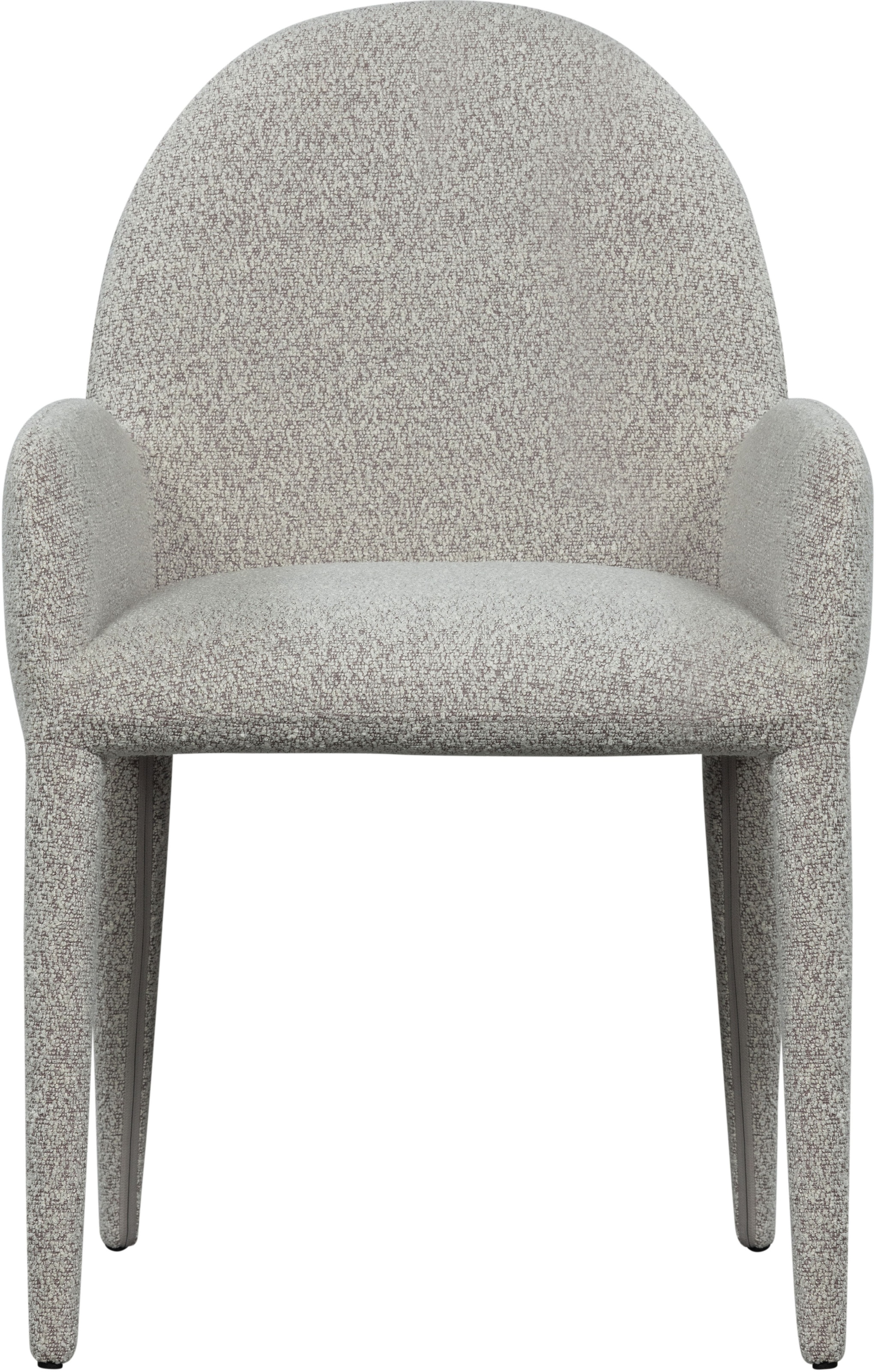 WOOOD Esszimmerstuhl "Elegance aus Bouclé-Gewebe mit Armlehnen H 83 x B 54 günstig online kaufen