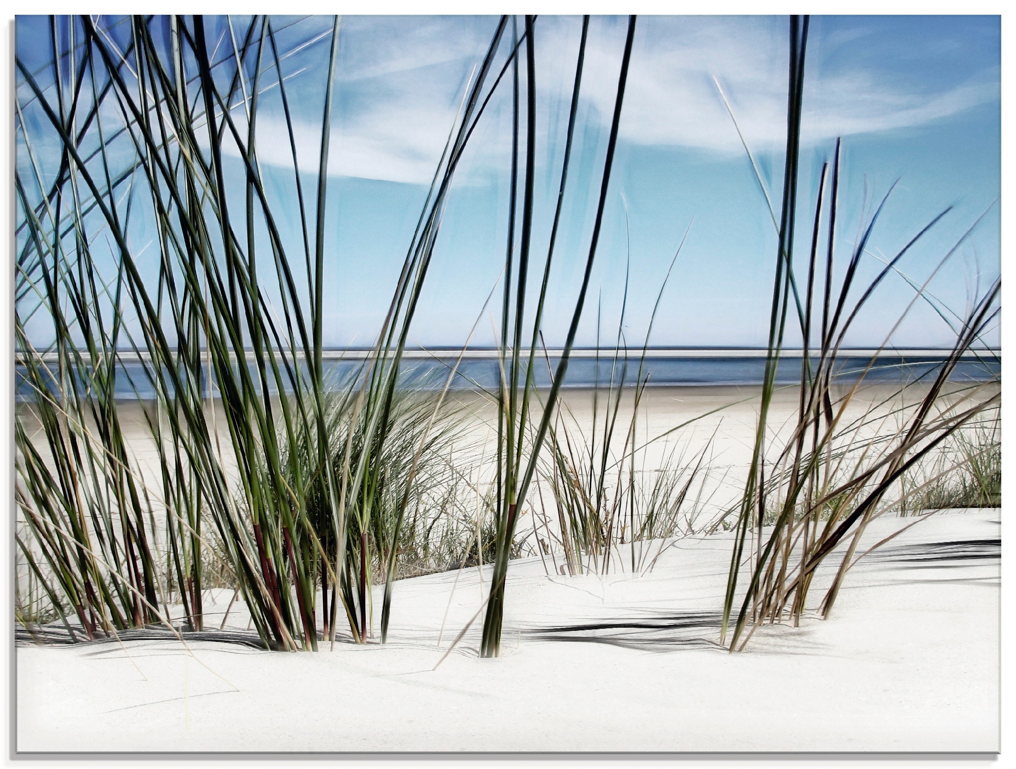 Glasbild »Düne«, Strand, (1 St.), in verschiedenen Größen