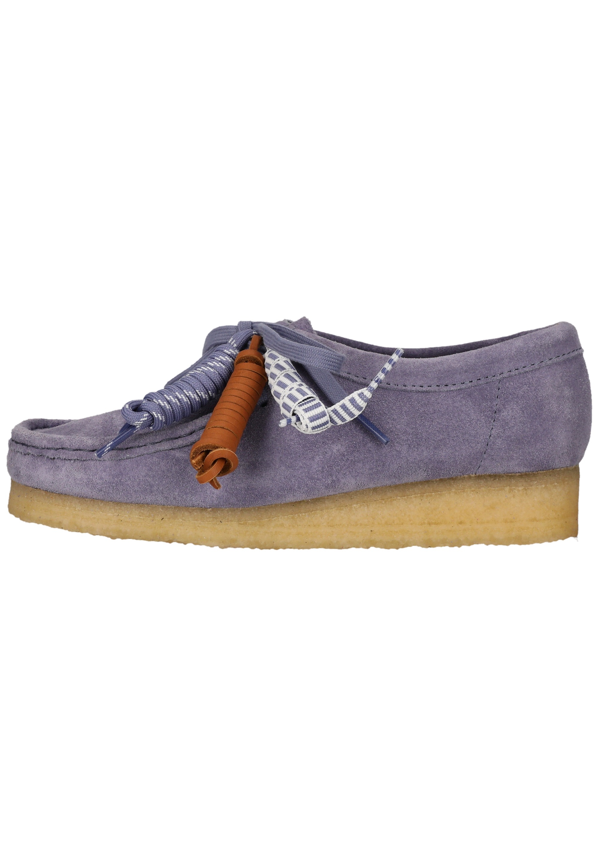 Clarks Schnürschuh »Wallabee«  mit Anhängern, Quasten und Perlen